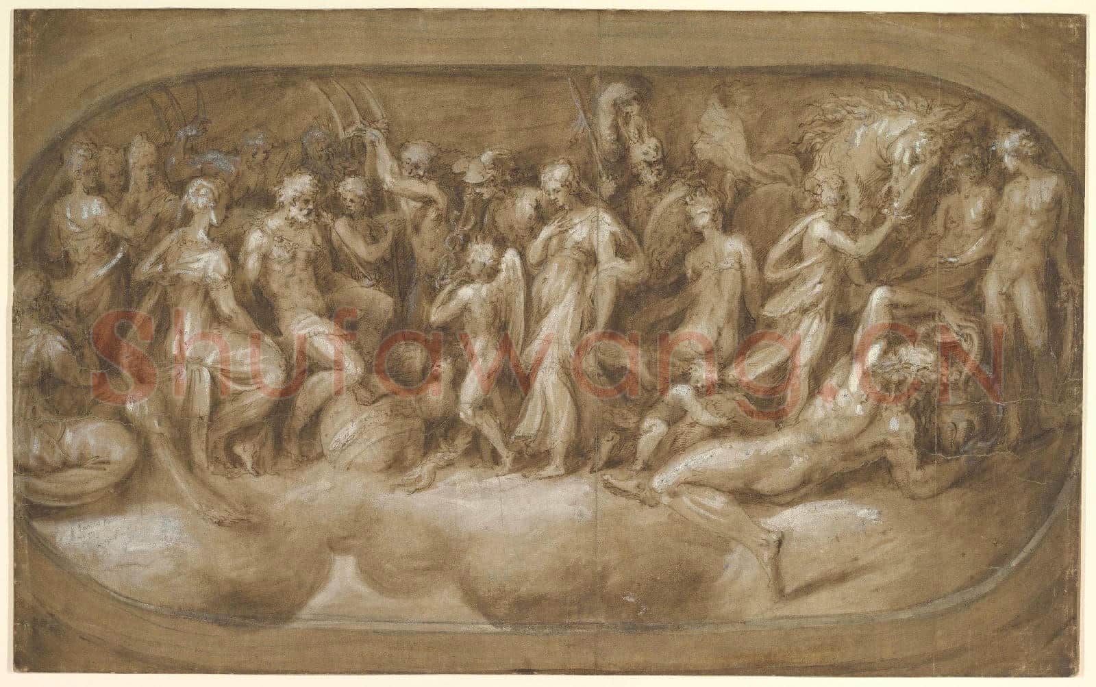 Andrea Schiavone-Cupid Presenting Psyche to the Gods.tif
