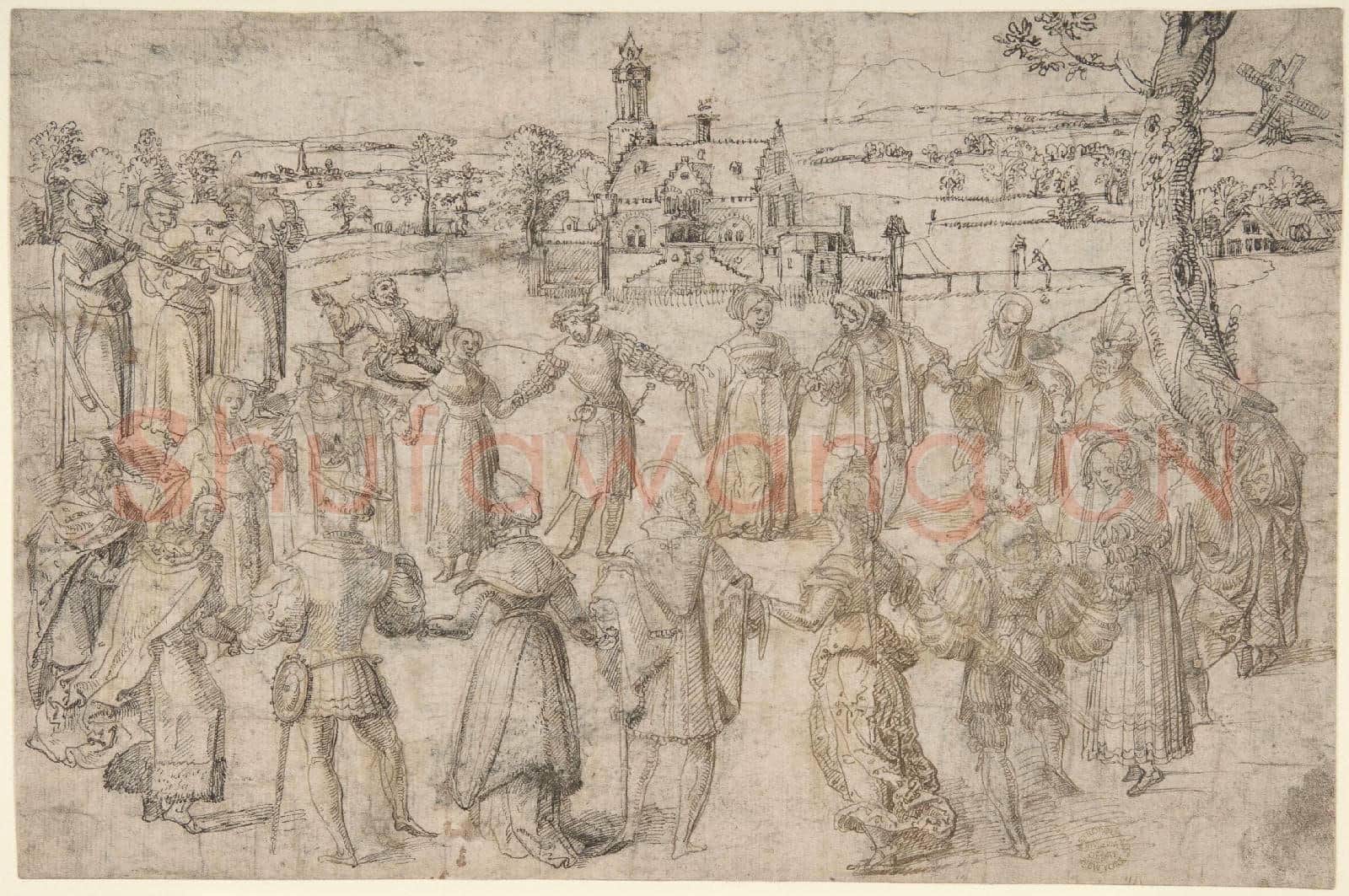 Anonymous-A Country Dance.tif