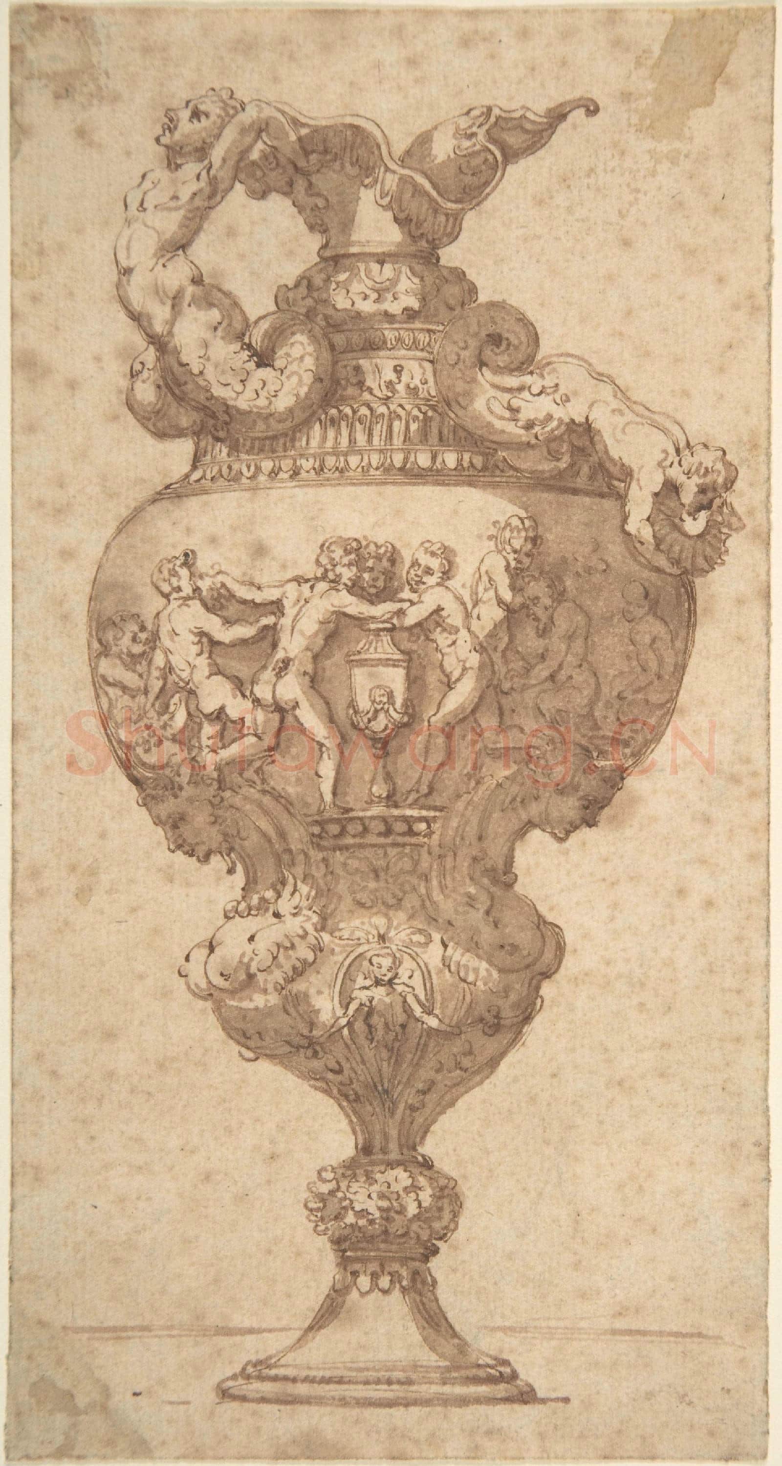 Anonymous-Drawing after an Antique Vase.tif