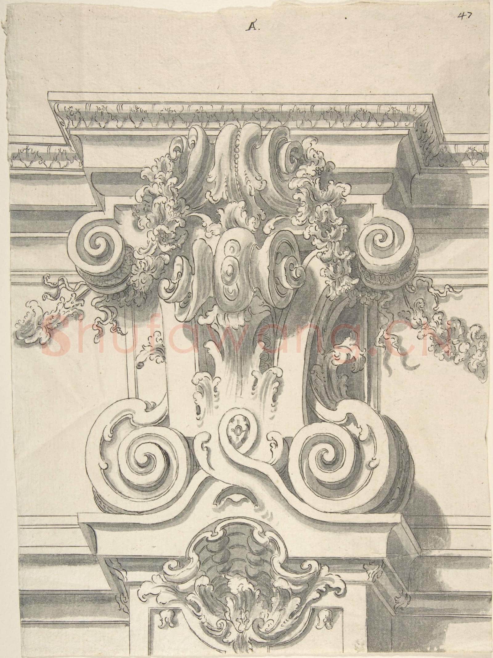 Anonymous-Drawing for a Capital.tif