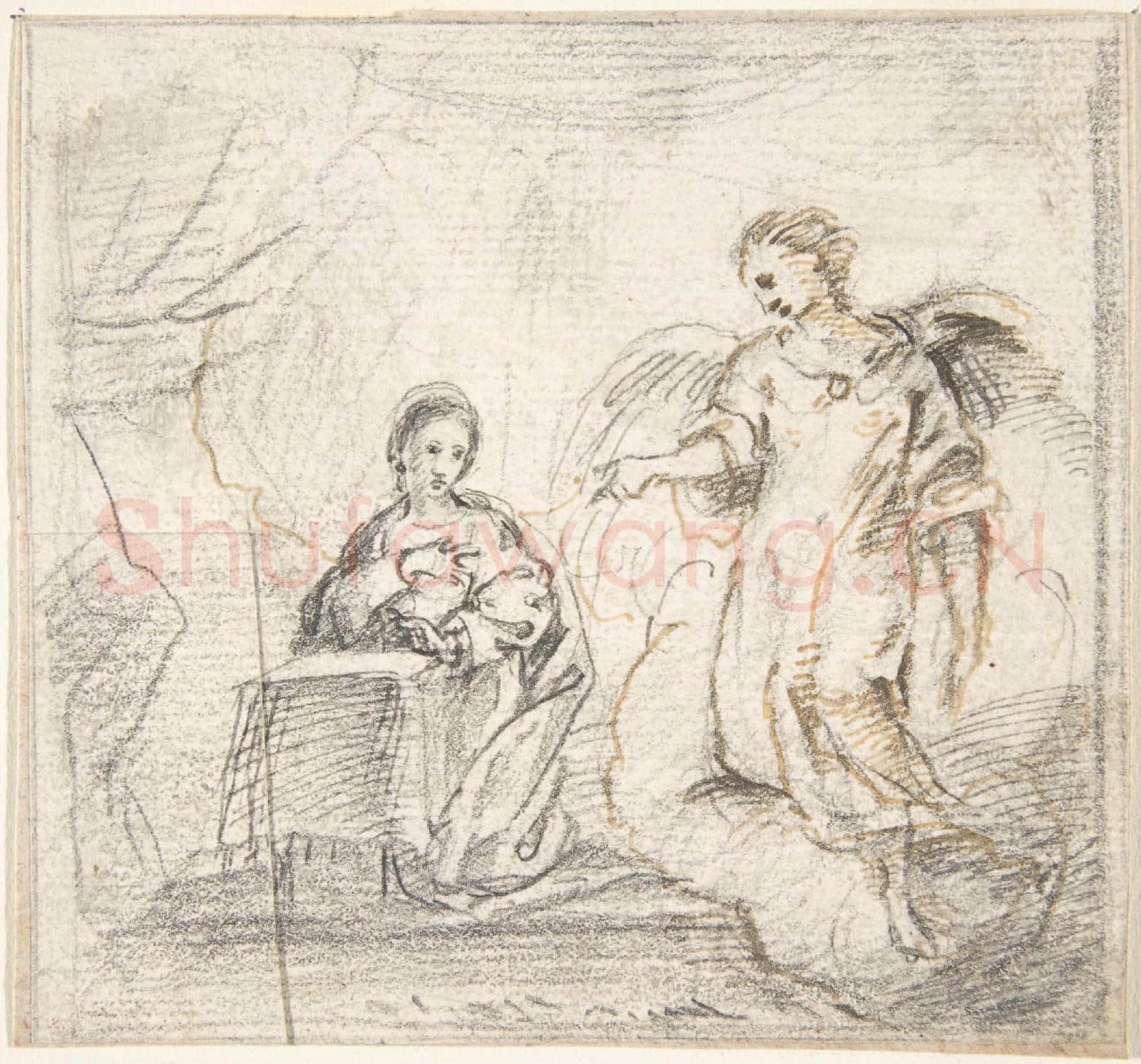 Anonymous-The Annunciation(Angel Approaching From the Right).tif