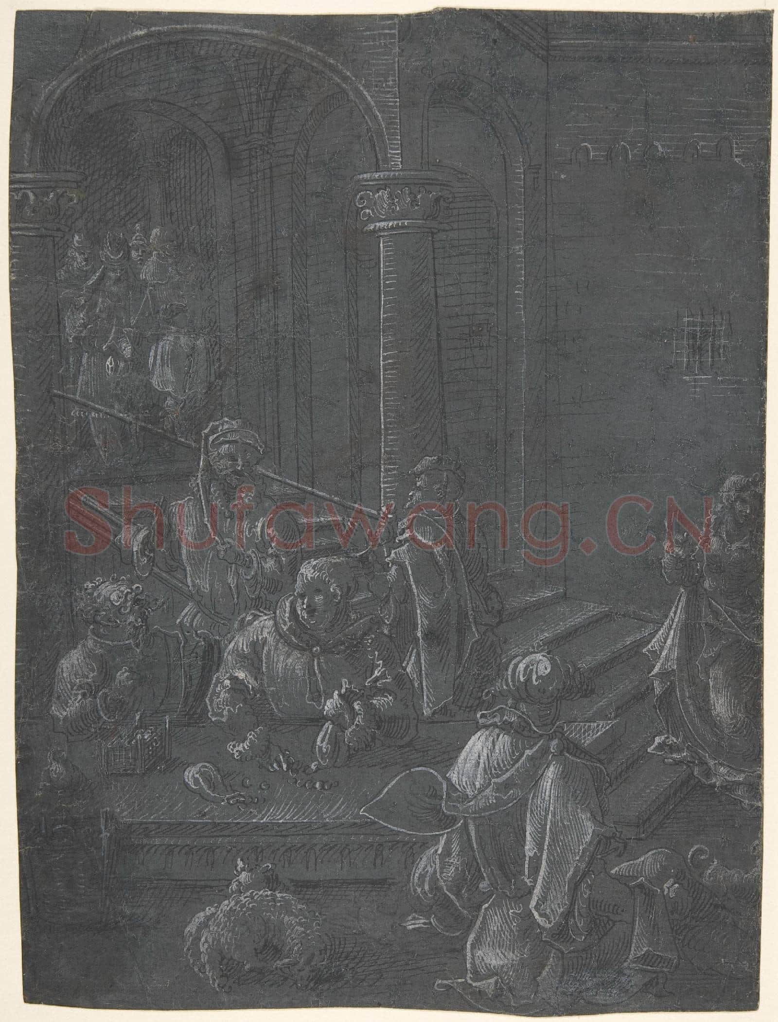 Anonymous, Netherlandish-The Presentation of Mary in the Temple.tif