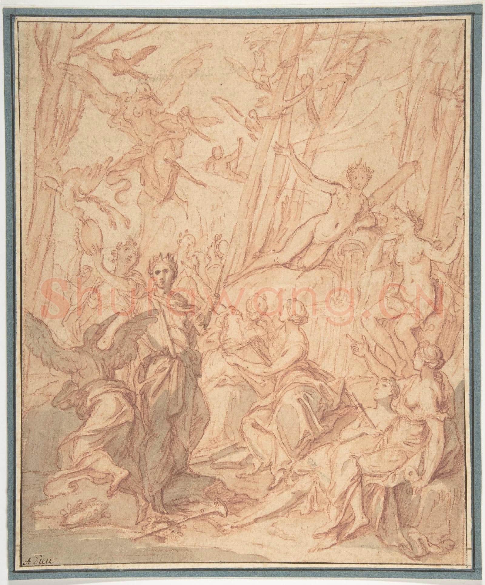 Antoine Dieu-The Nine Pierides Transformed into Magpies.tif