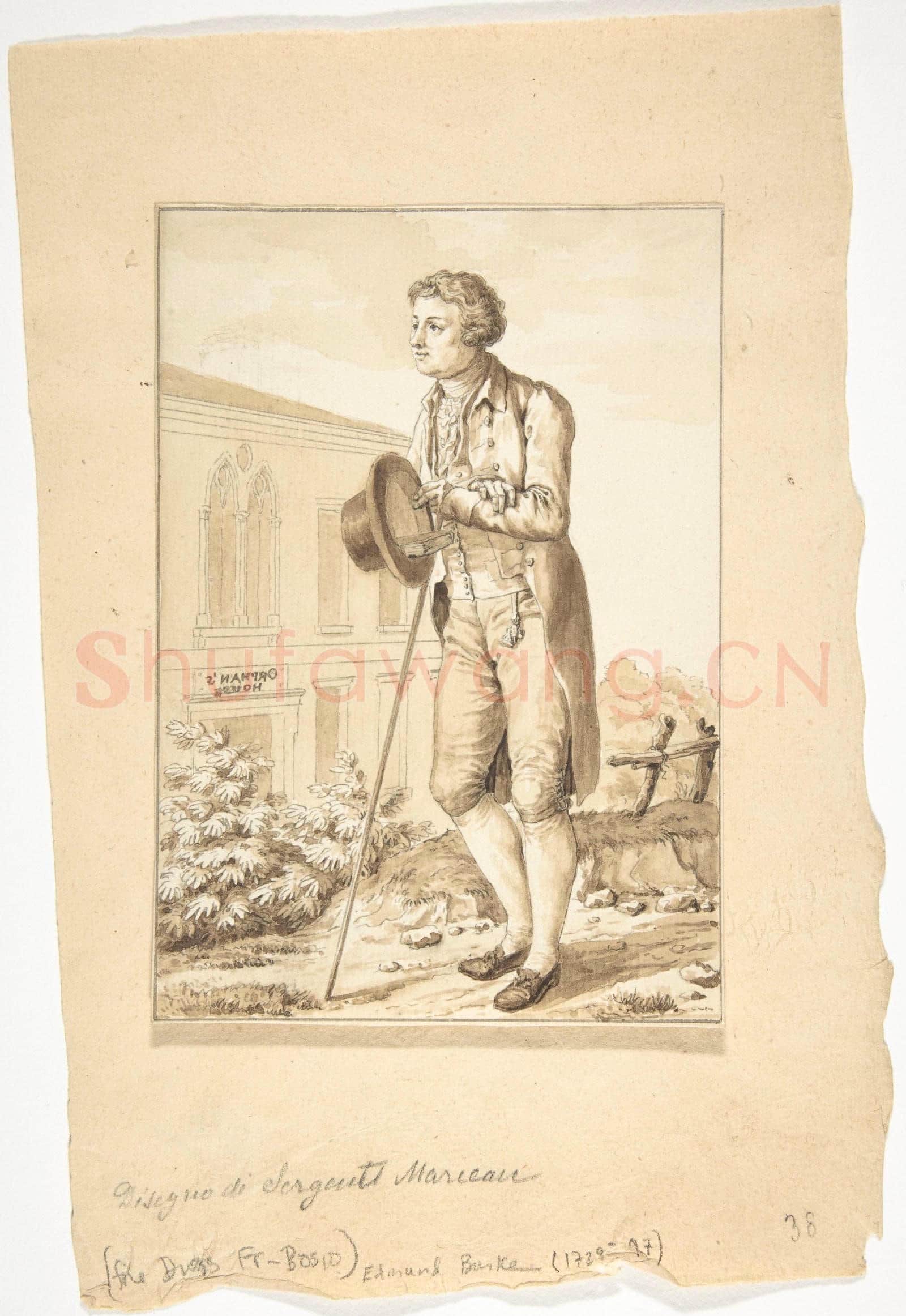 Antoine Louis François Sergent Marceau-Portrait of Edmond Burke.tif