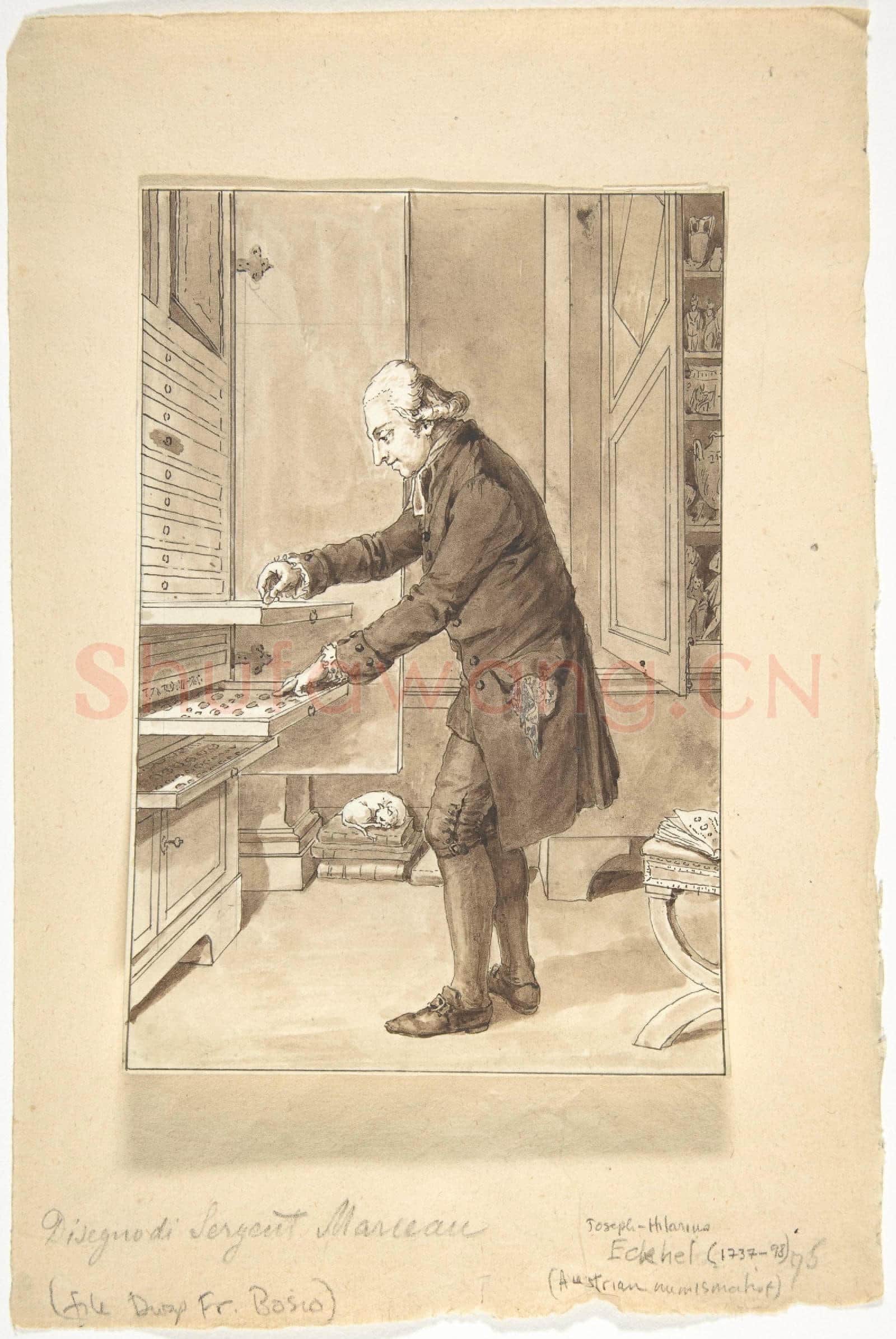 Antoine Louis François Sergent Marceau-Portrait of Joseph-Hilarius Eckehel.tif