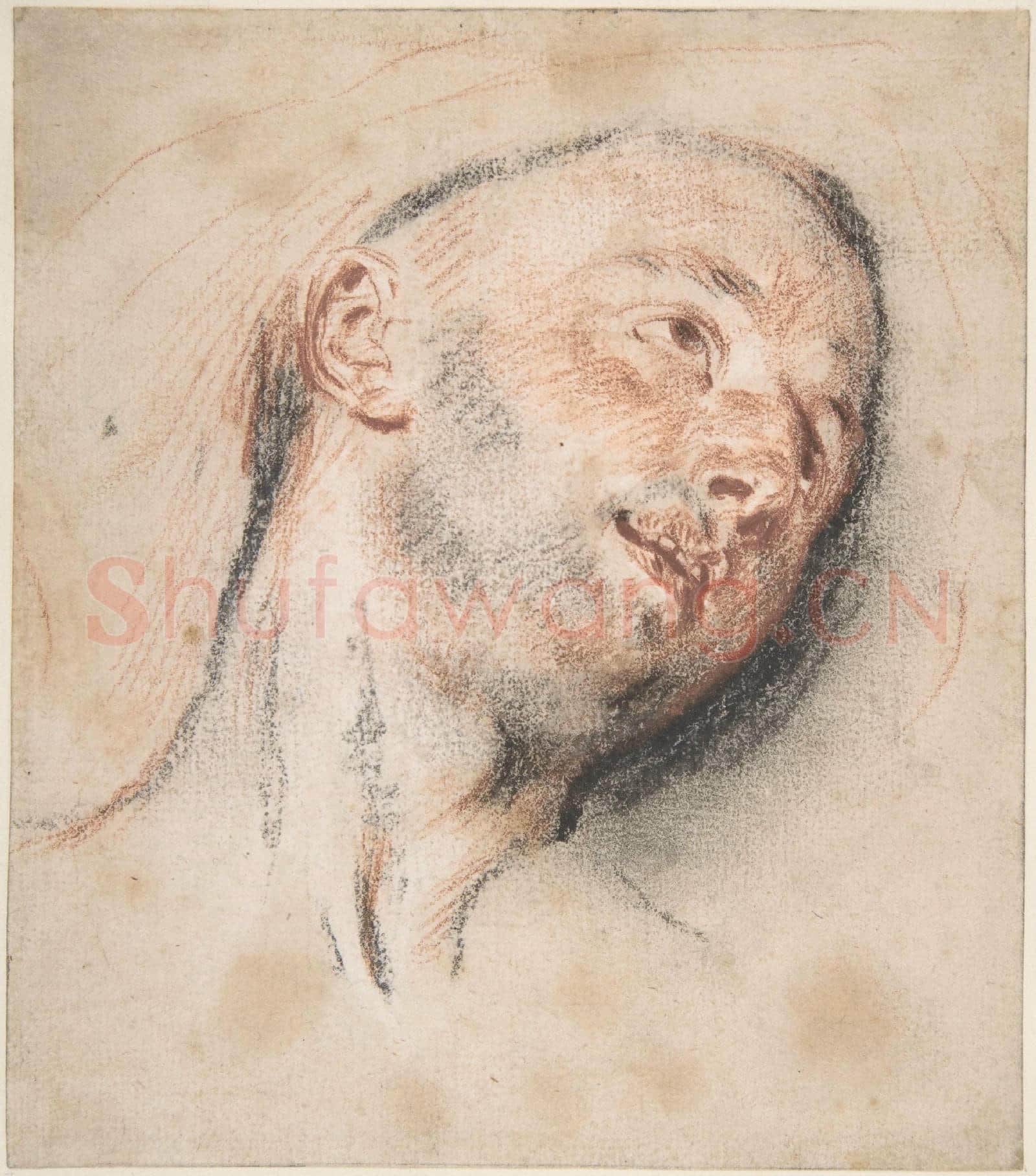 Antoine Watteau-Head of a Man.tif