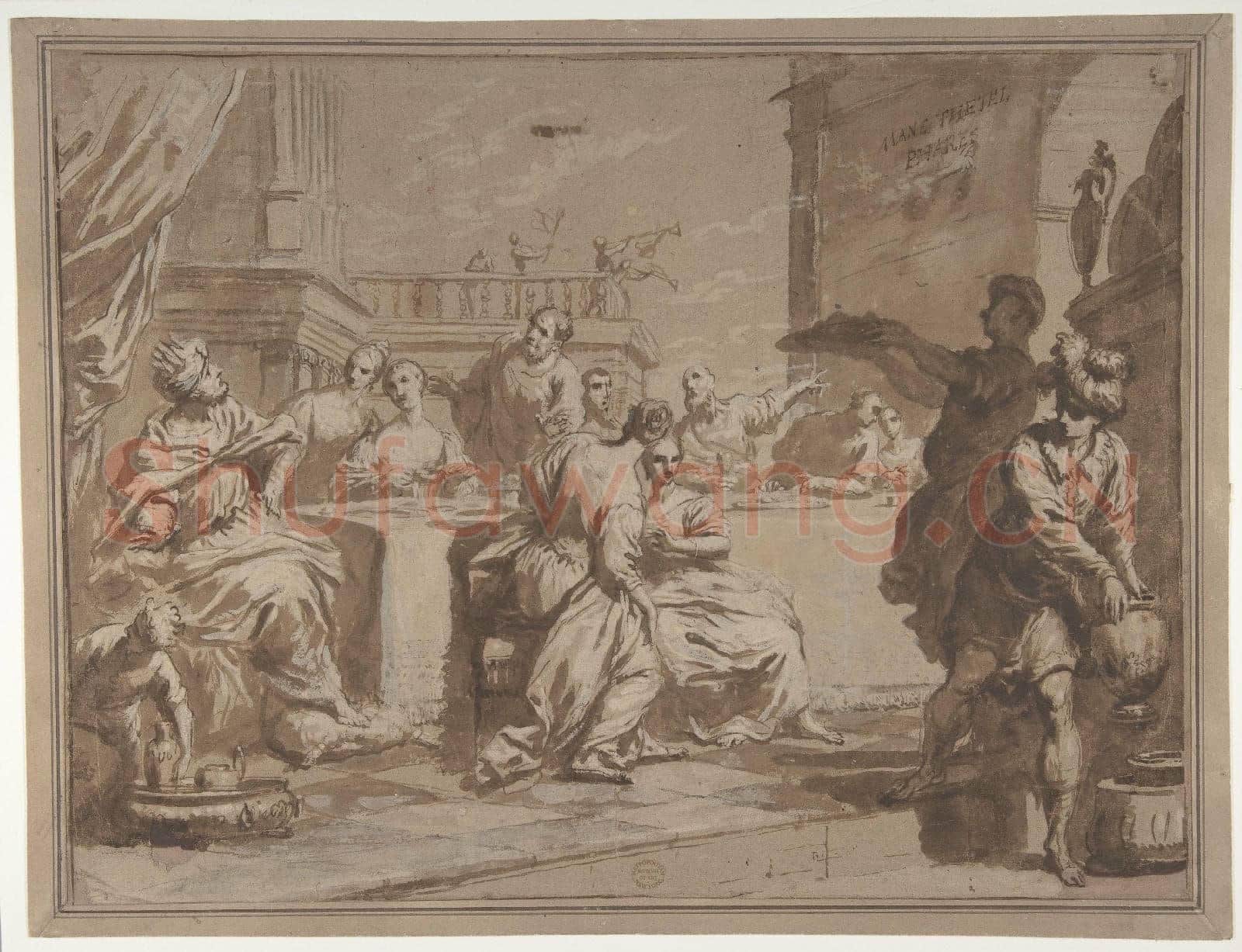 Antonio Gionima-The Feast of Belshazzar.tif
