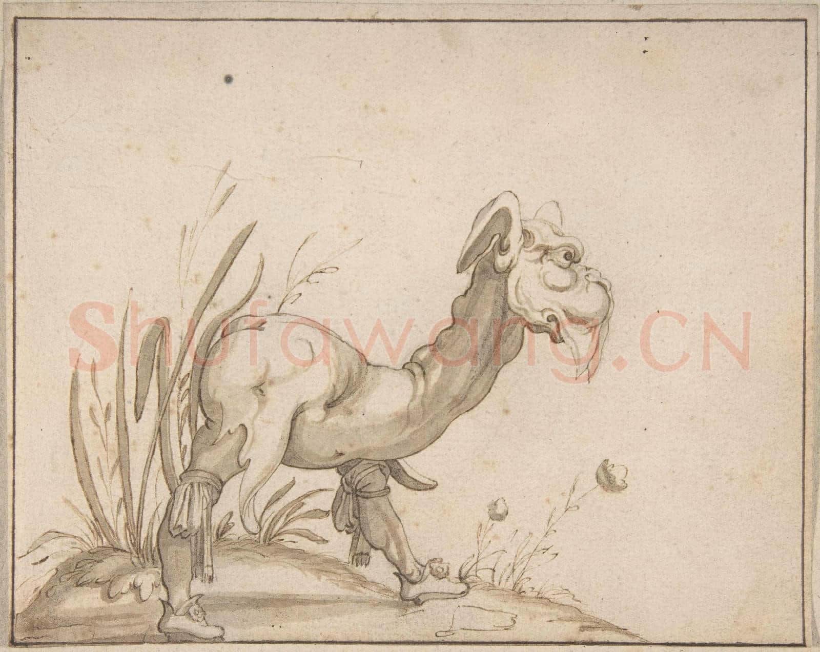 Arent van Bolten-A Fantastic Creature.tif