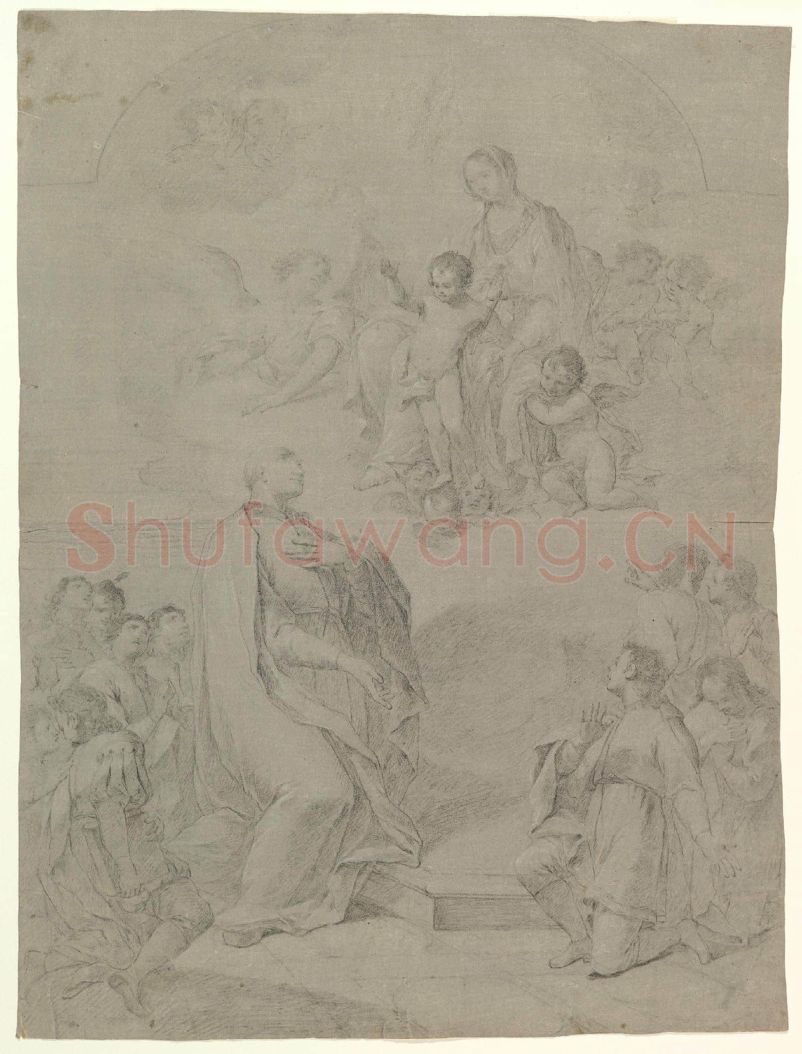 Attibuted to Marco Caprinozzi-The Virgin Appearing to Saint Joseph Calasanctius.tif