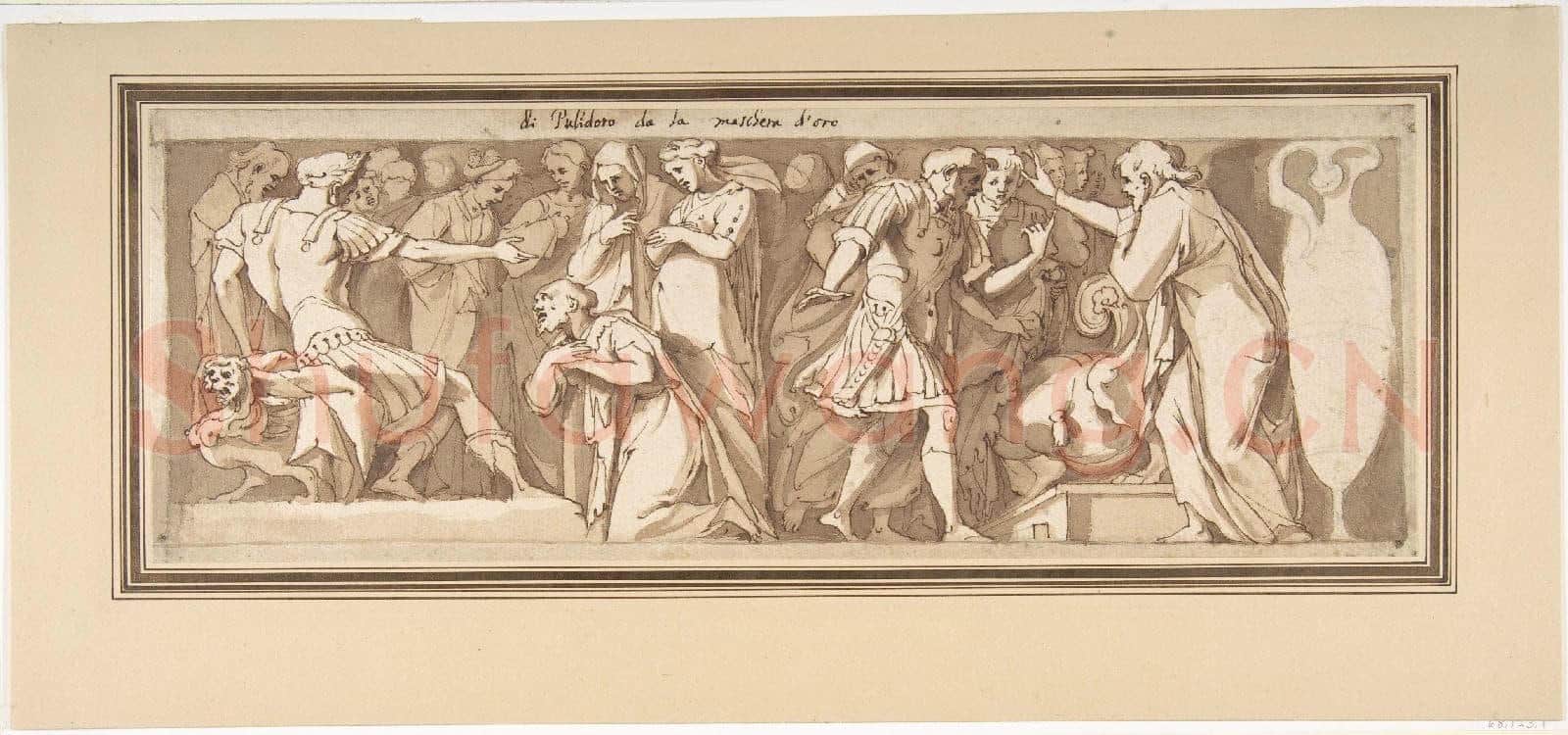 attributed to Andrea Boscoli-Scenes from Ancient History, after Polidoro da Caravaggio.tif