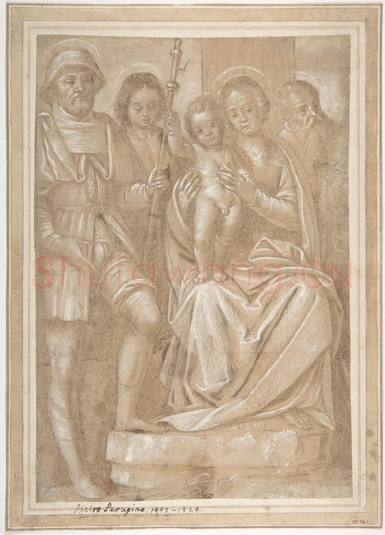 attributed to Bernardino Lanino-The Virgin and Child with Saint Roch.tif