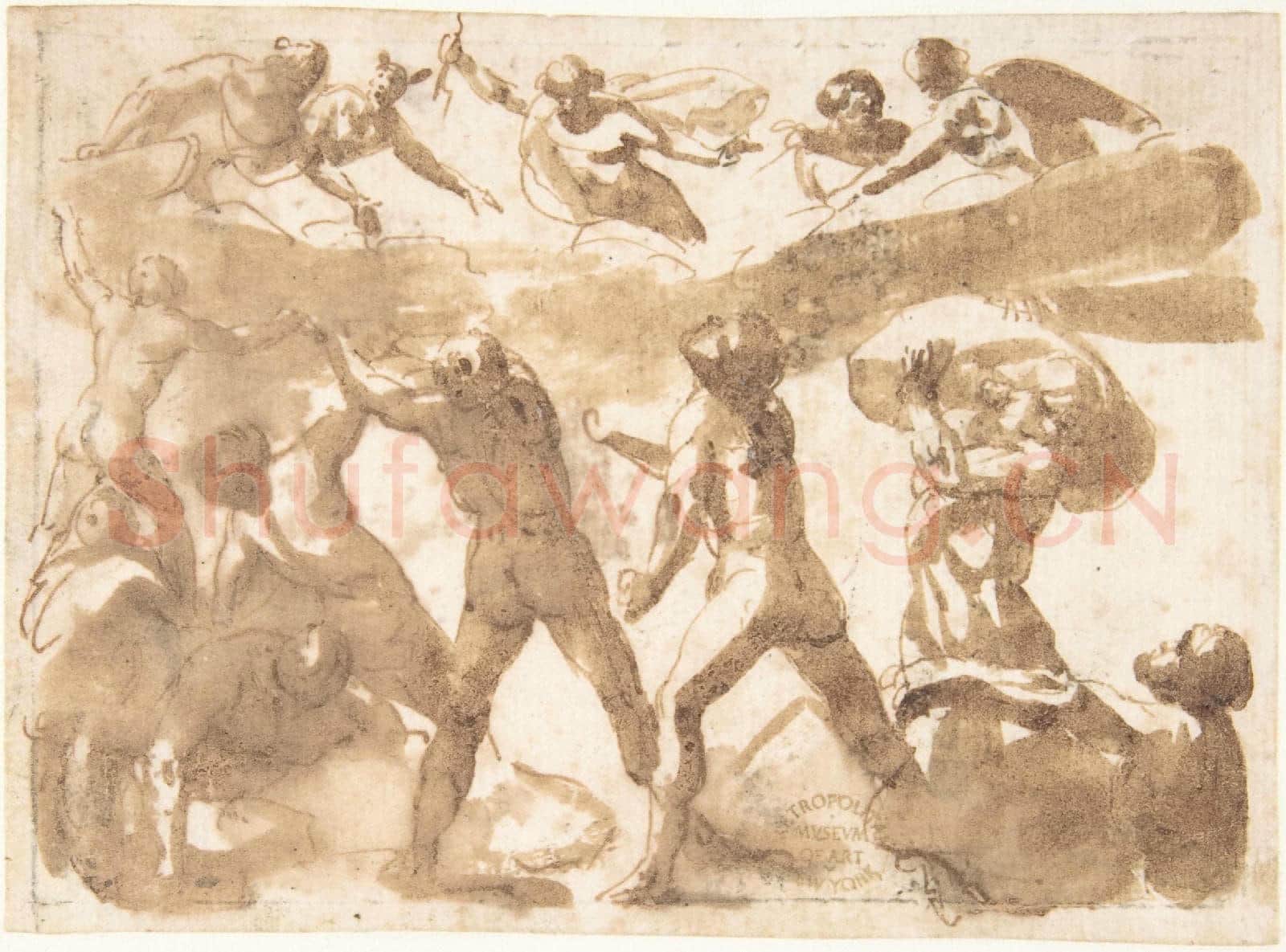 attributed to Francesco Allegrini-Battle of the Titans.tif