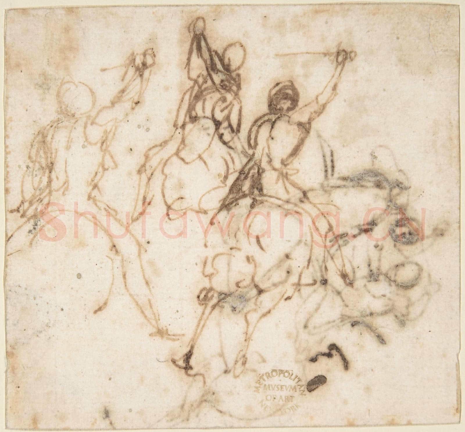 attributed to Francesco Allegrini-Cavalry Charge2.tif