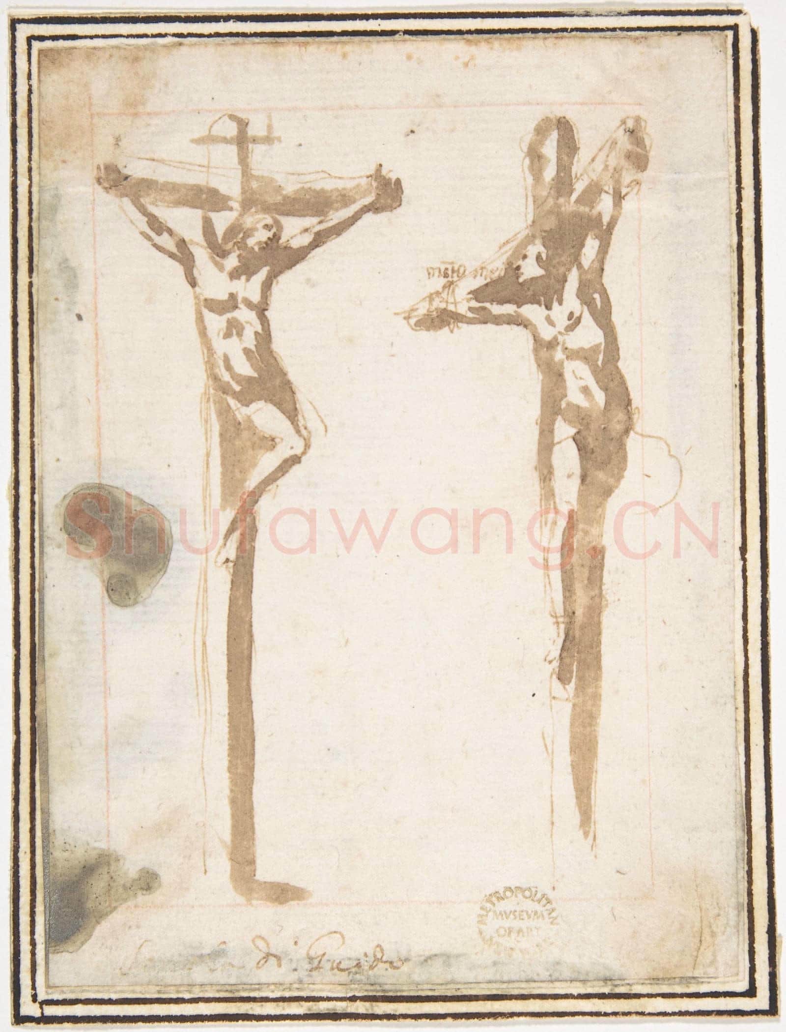 attributed to Francesco Allegrini-Christ Crucified with the Good Thief.tif