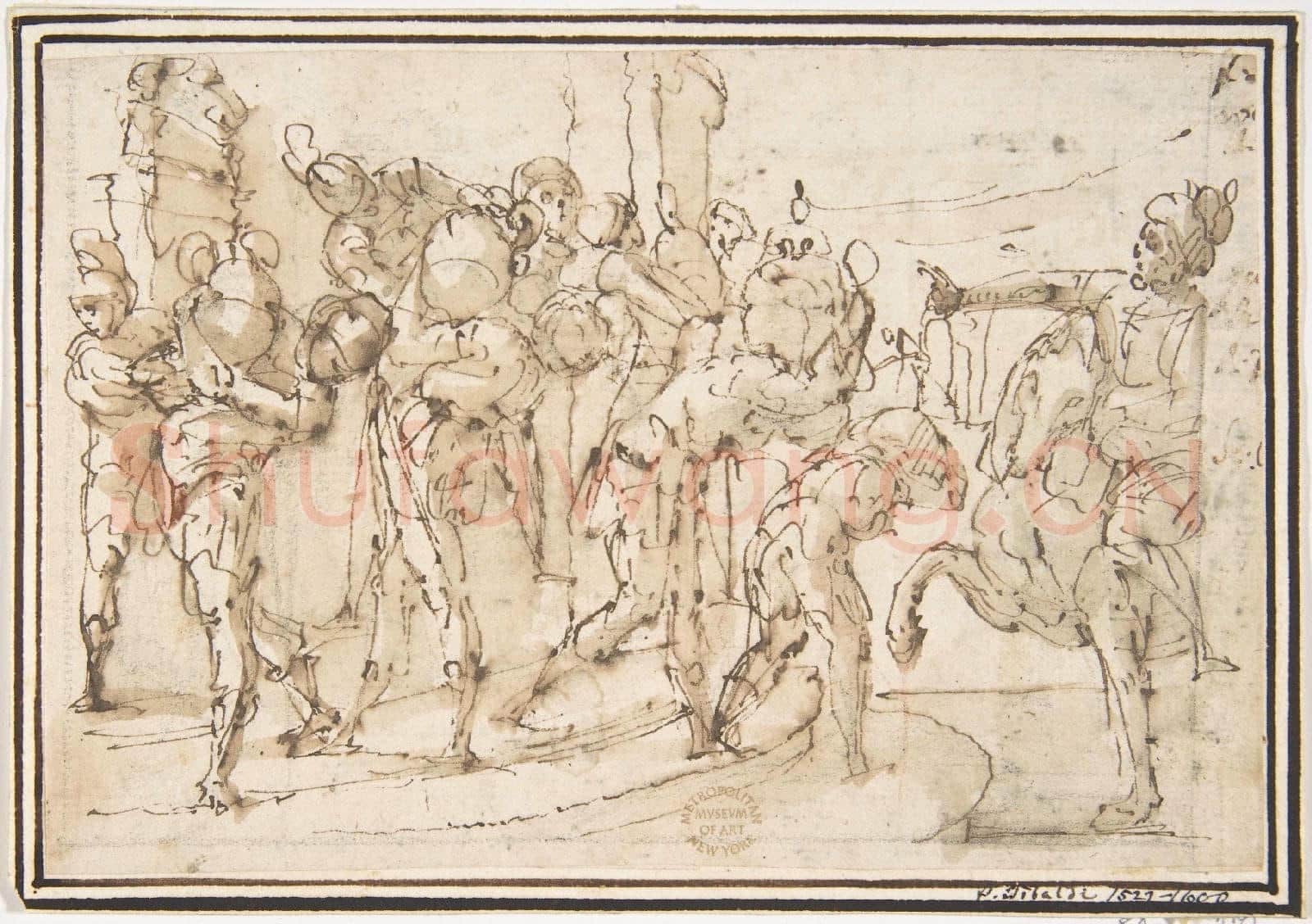 attributed to Francesco Allegrini-Men Carrying Jars.tif