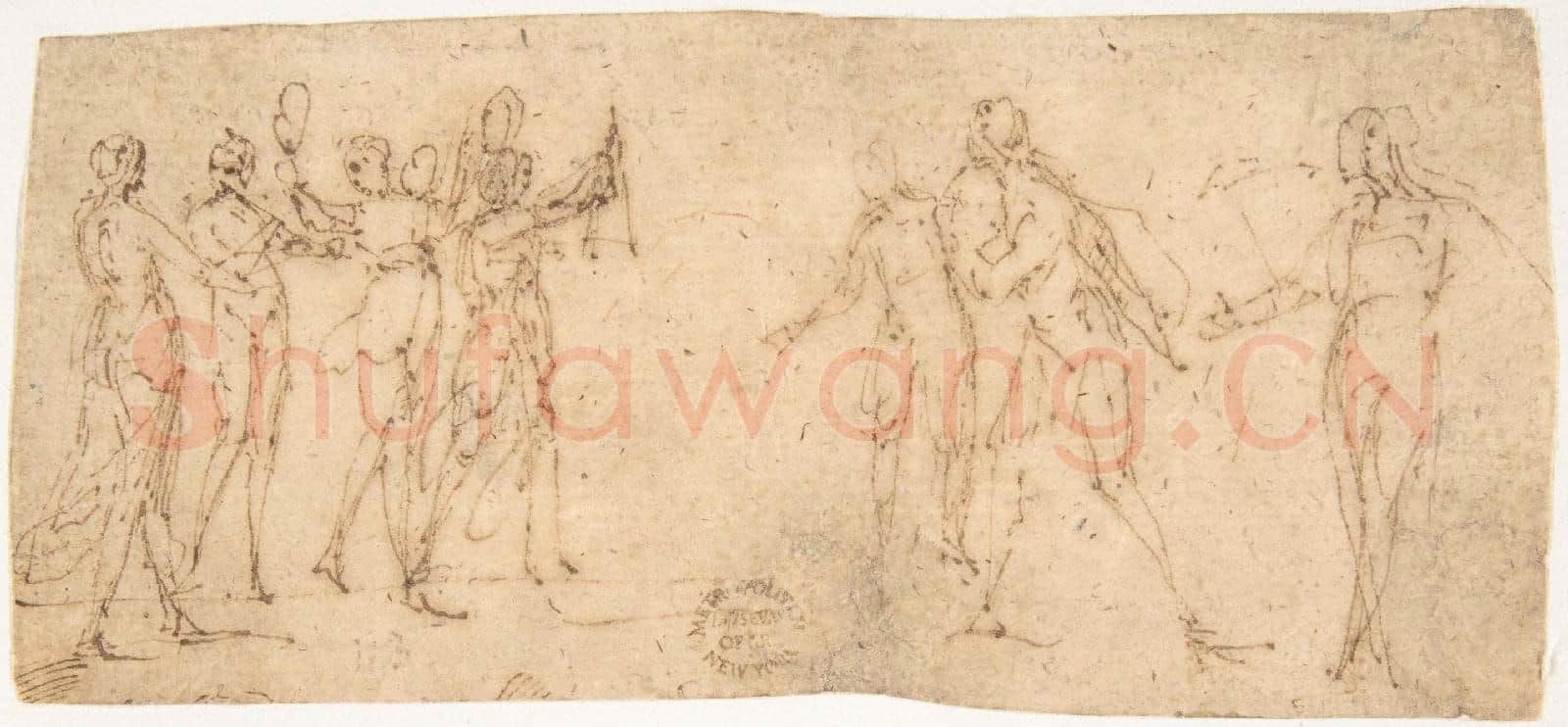 attributed to Francesco Allegrini-Procession of Musicians.tif