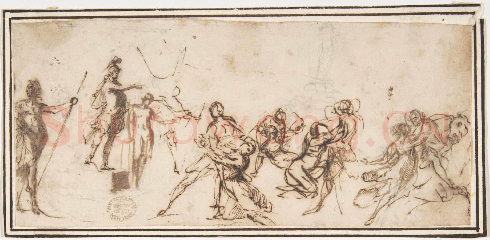 attributed to Francesco Allegrini-The Rape of the Sabines.tif