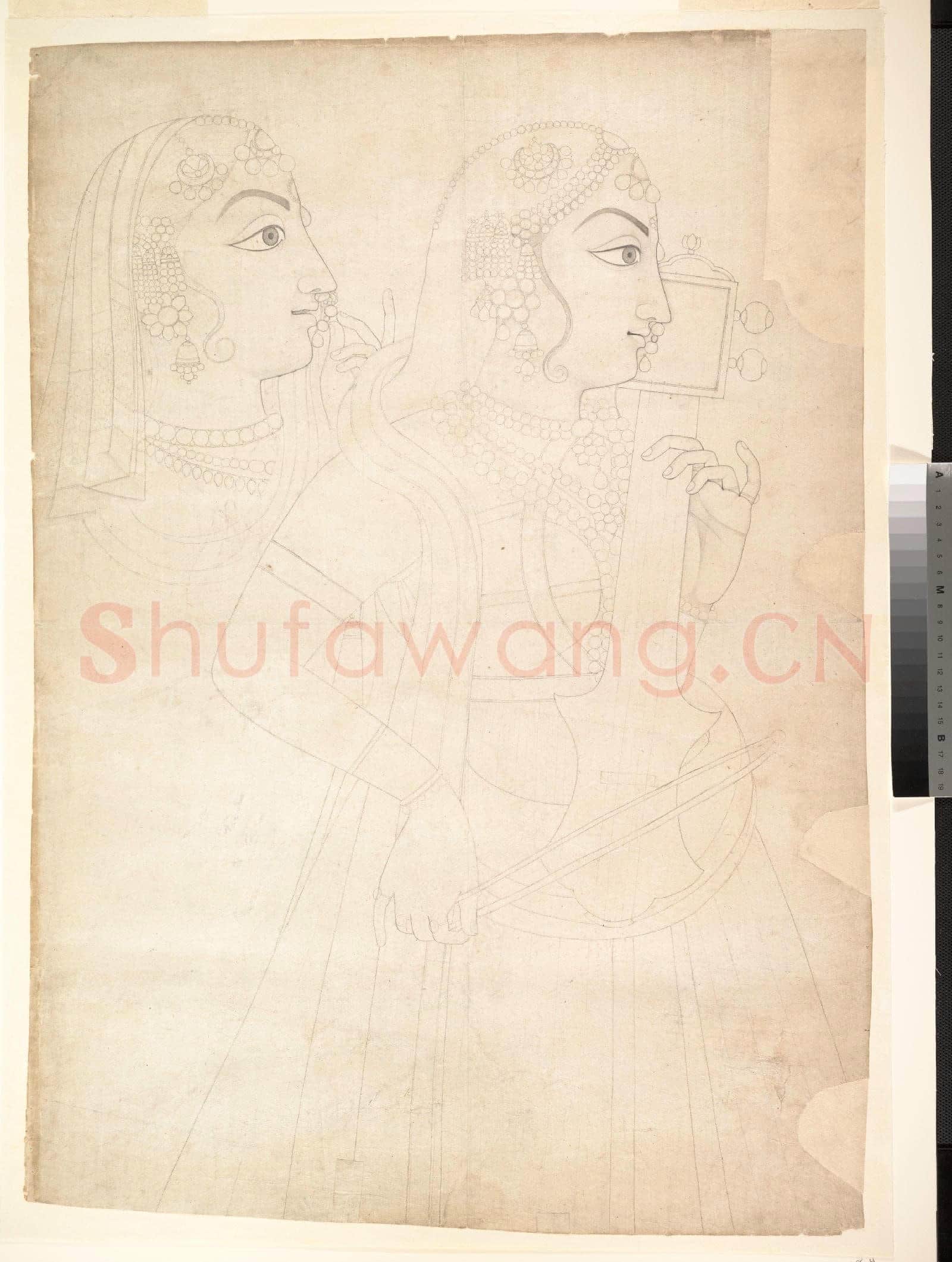 Attributed to Sahib Ram-Singer and Sarangi Player.tif