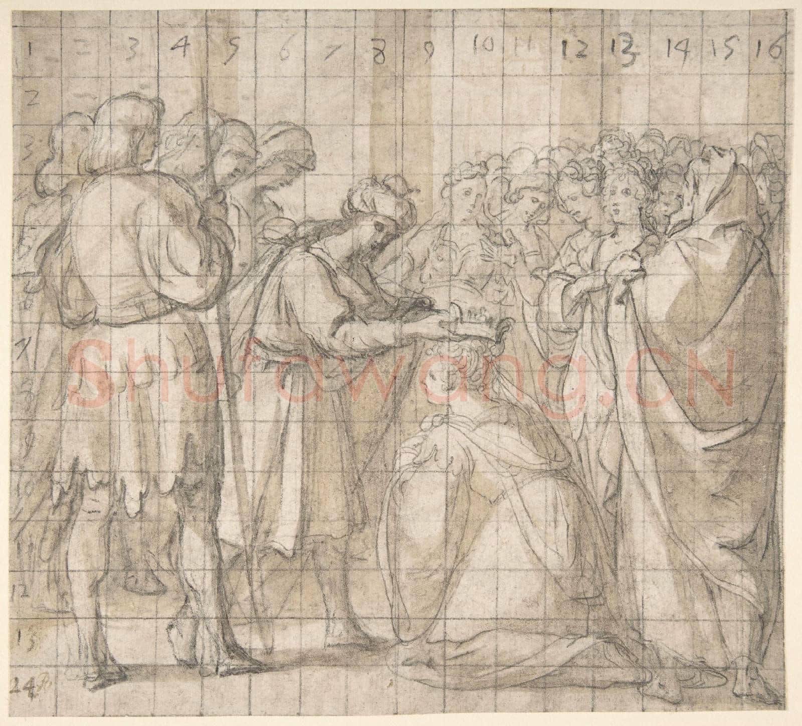 Bartolomé Carducho-The Cornation of Esther by Ahasuerus.tif