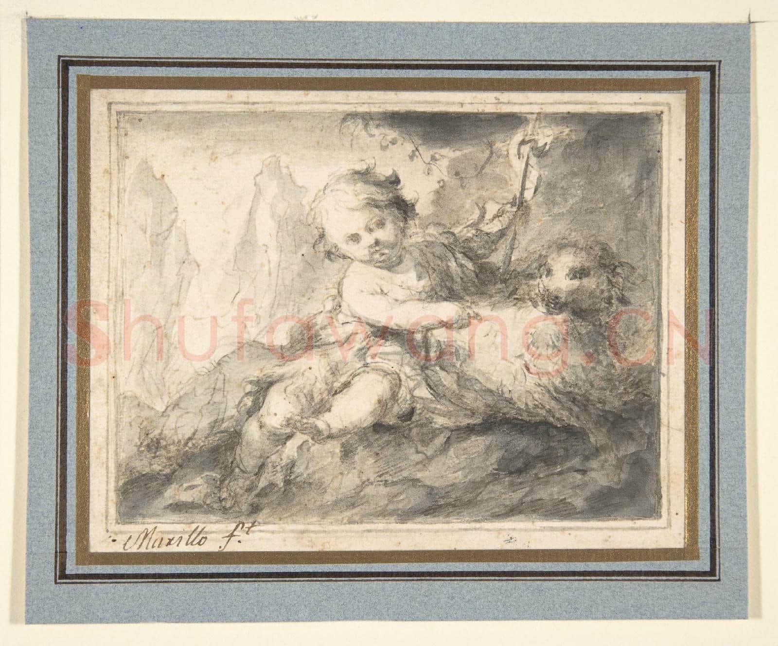 Bartolomé Estebán Murillo-The Infant St. John the Baptist.tif
