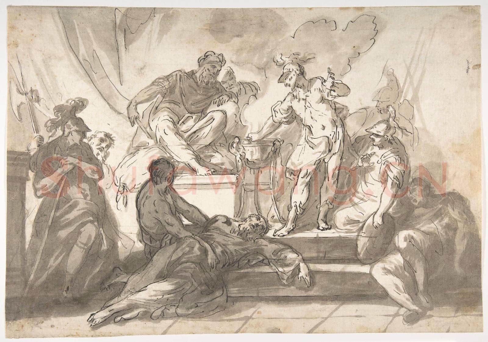 Benedetto Luti-Pius V and the Ambassador of the King of Poland.tif