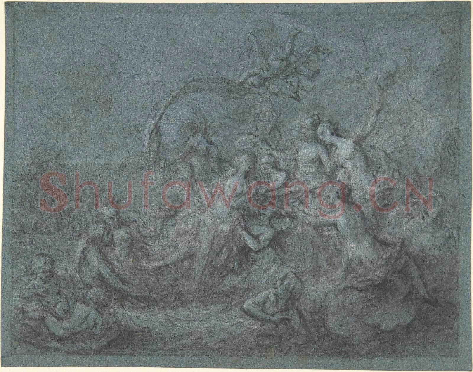 Bon Boullogne-The Triumph of a Sea Goddess.tif