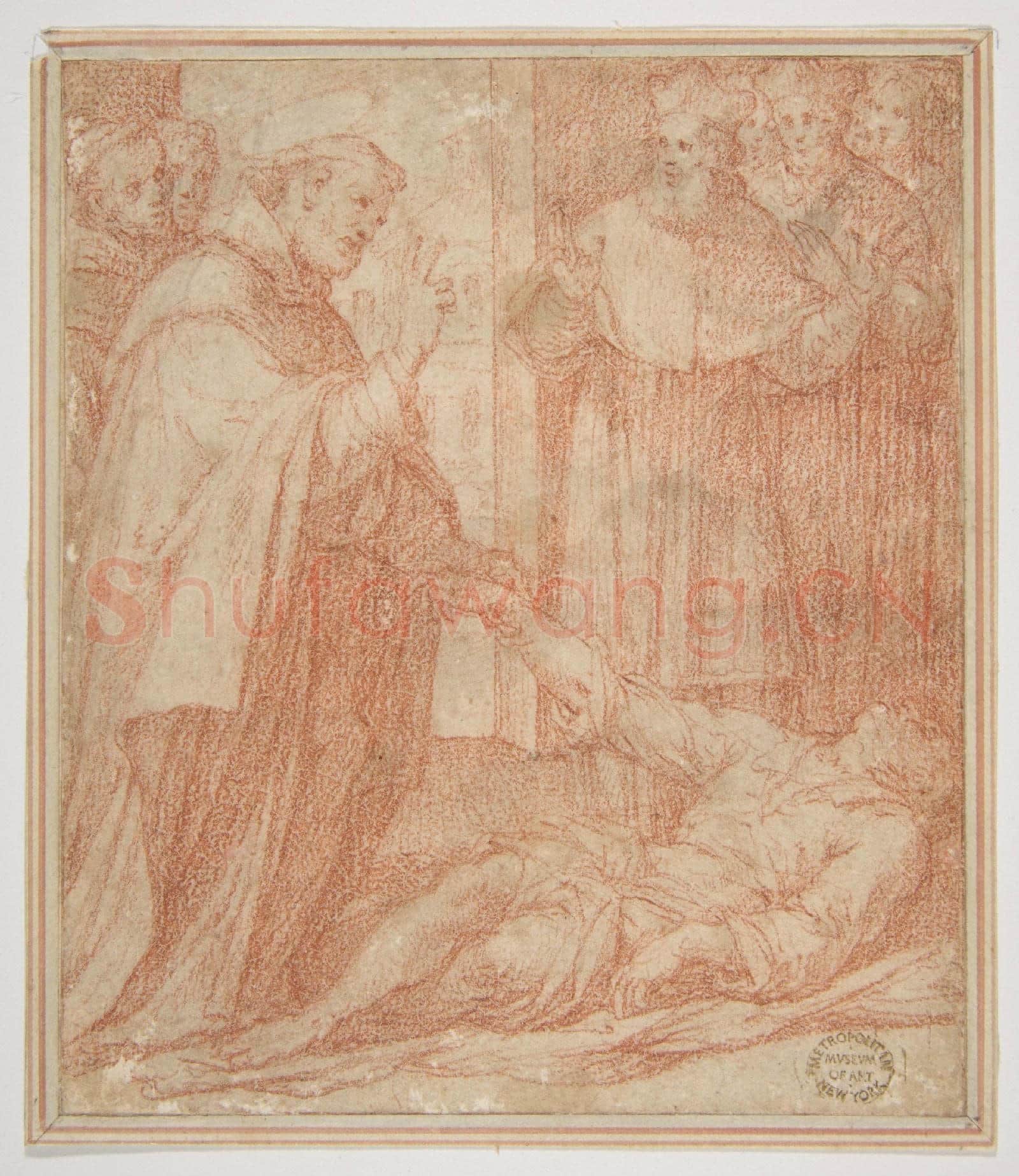 Camillo Procaccini-Saint Francis of Assisi Resuscitating a Dead Youth.tif