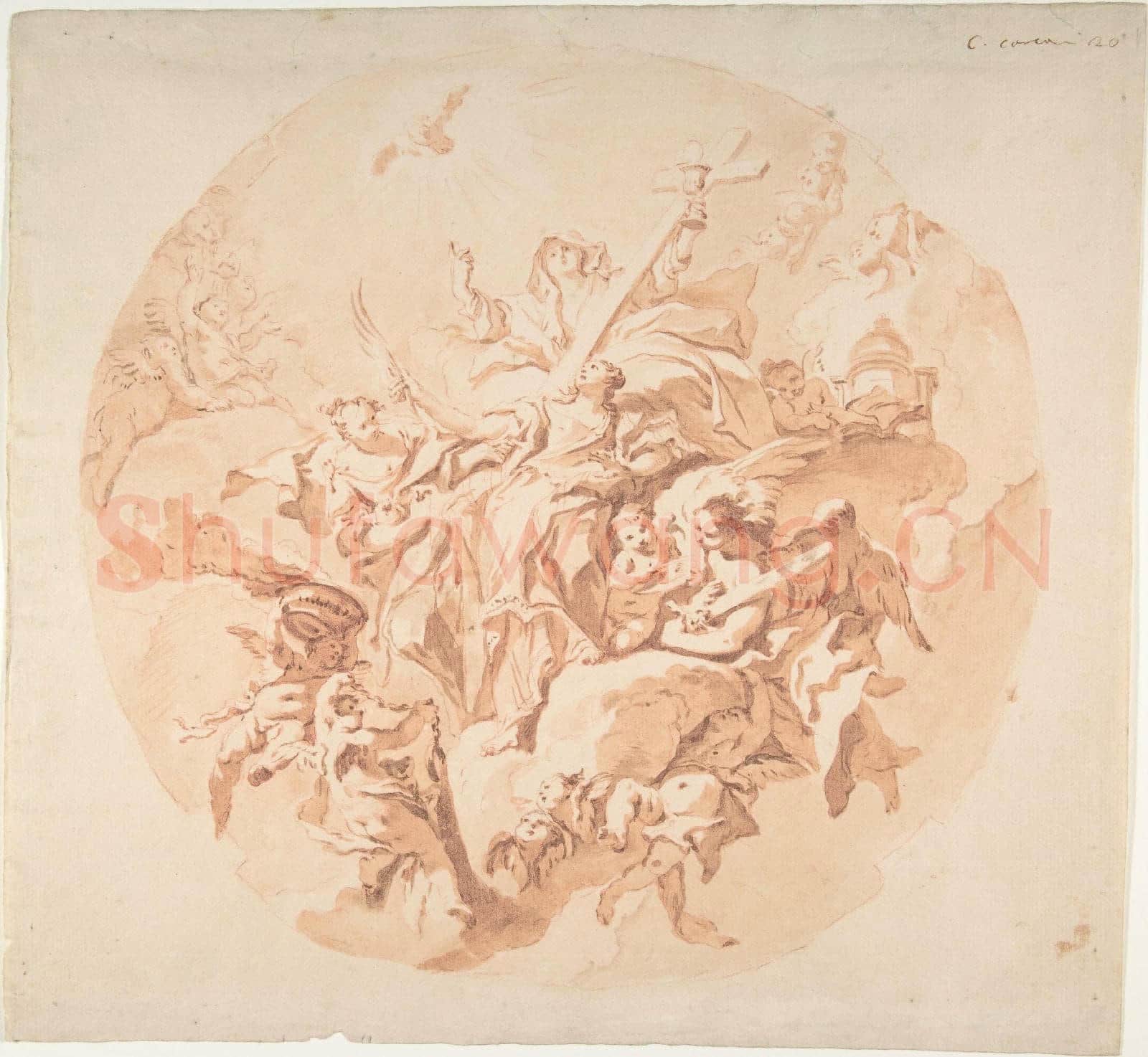 Carlo Innocenzo Carloni-Saint Lucy in Glory.tif