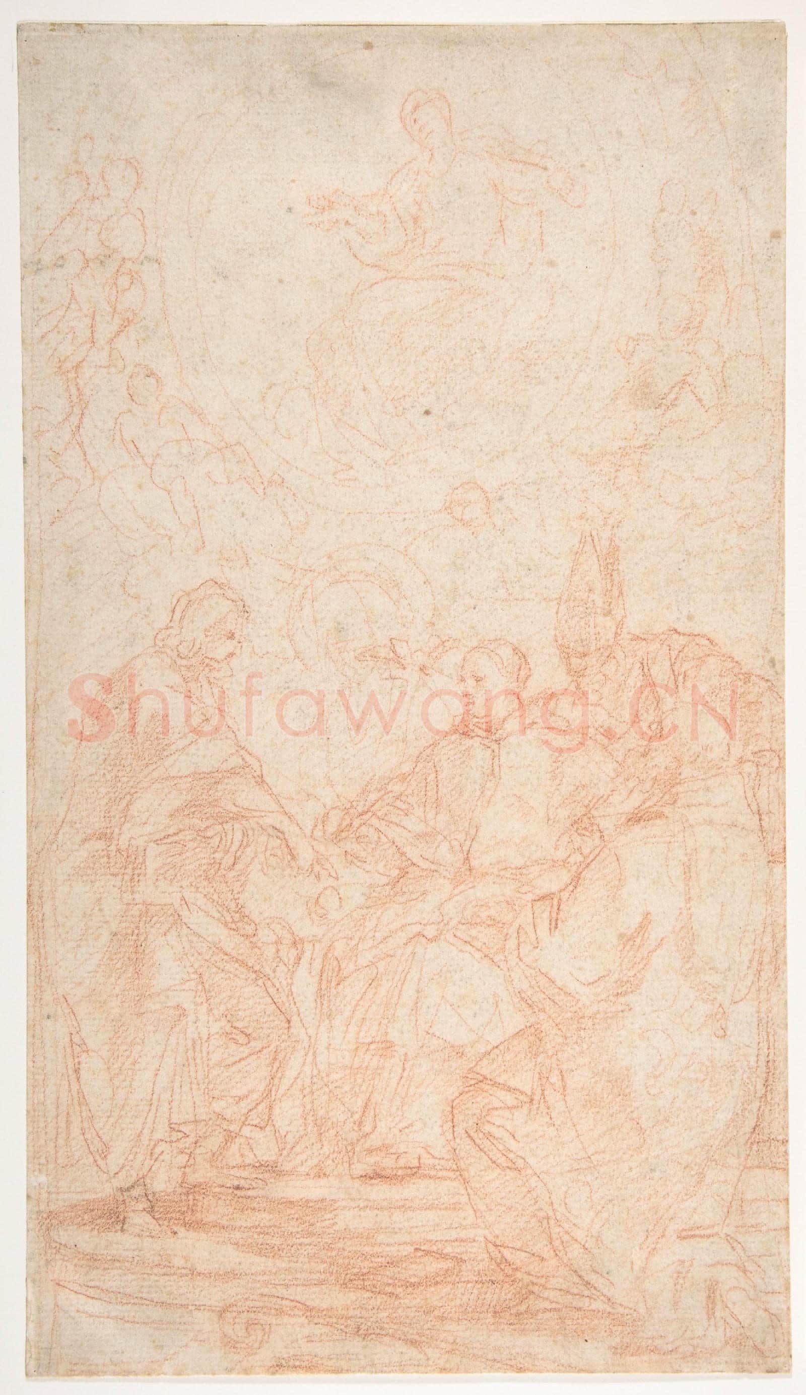 Carlo Maratti-The Virgin Immaculate and Four Male Saints.tif