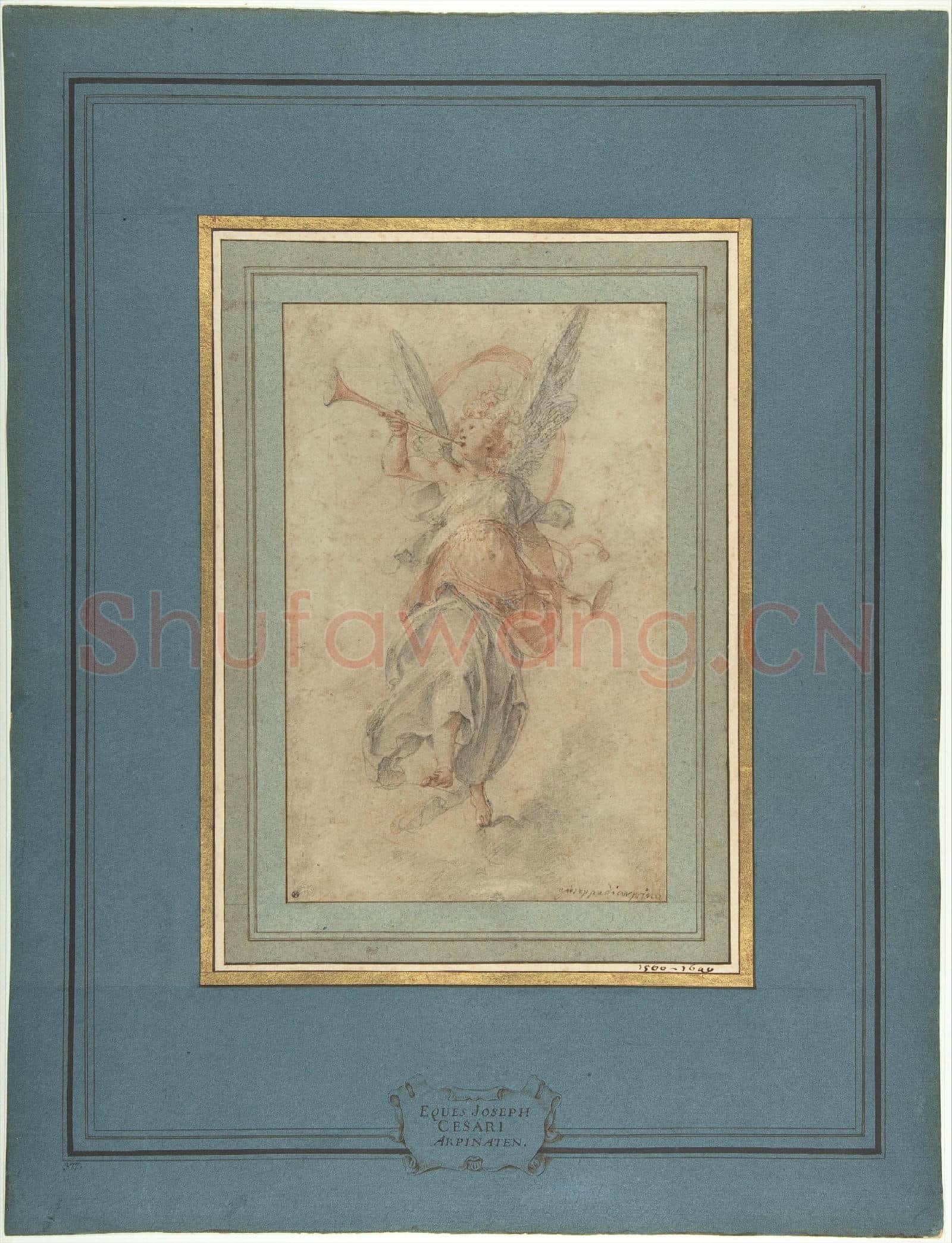 Cavaliere d'Arpino-Allegorical Figure of Fame.tif