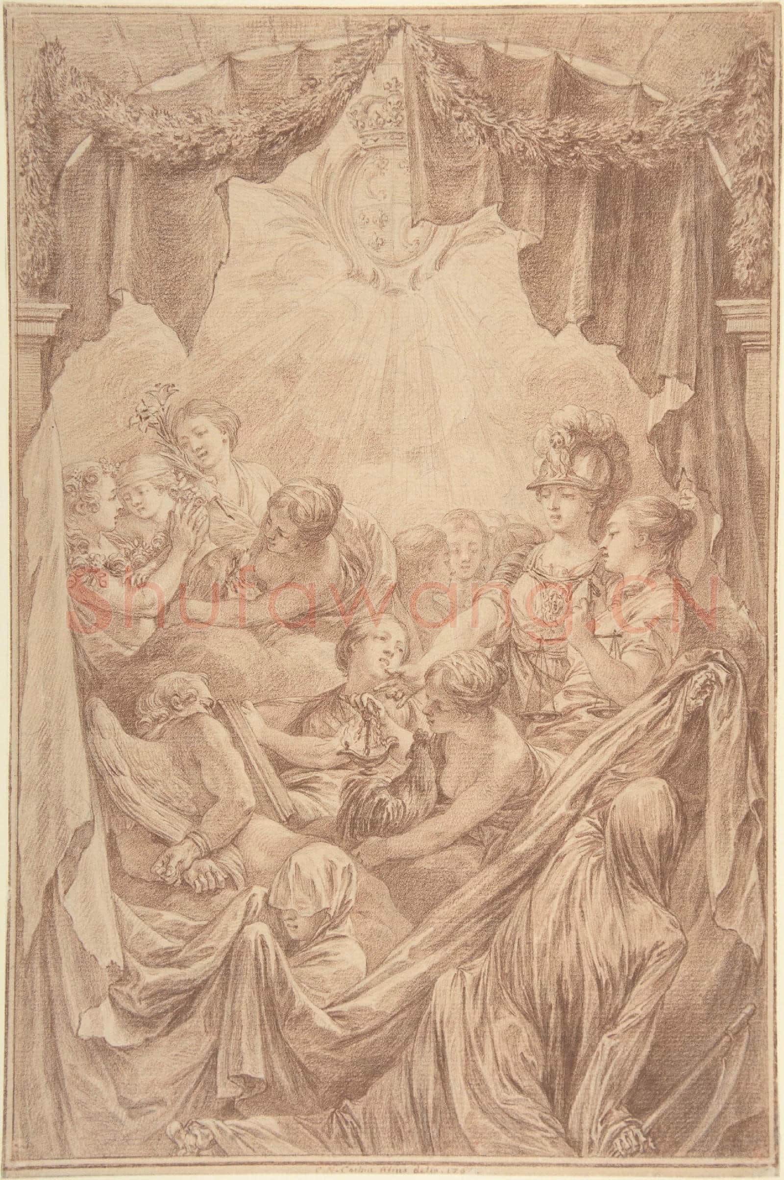 Charles Nicolas Cochin II-Allegory of the Life of the Dauphin.tif