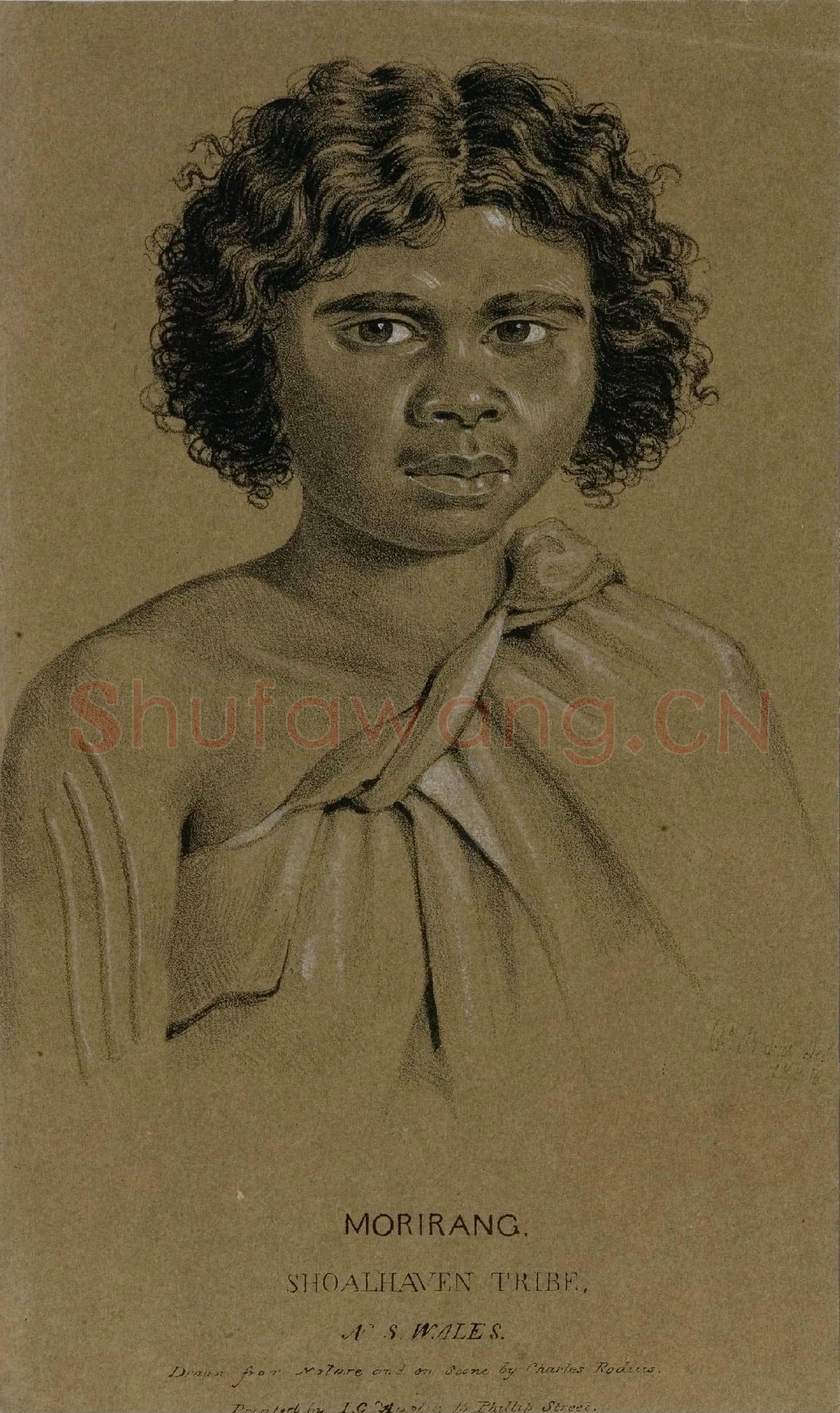 Charles RODIUS(1802-1860)(Australia)-Morirang, Shoalhaven Tribe, New South Wales.tif