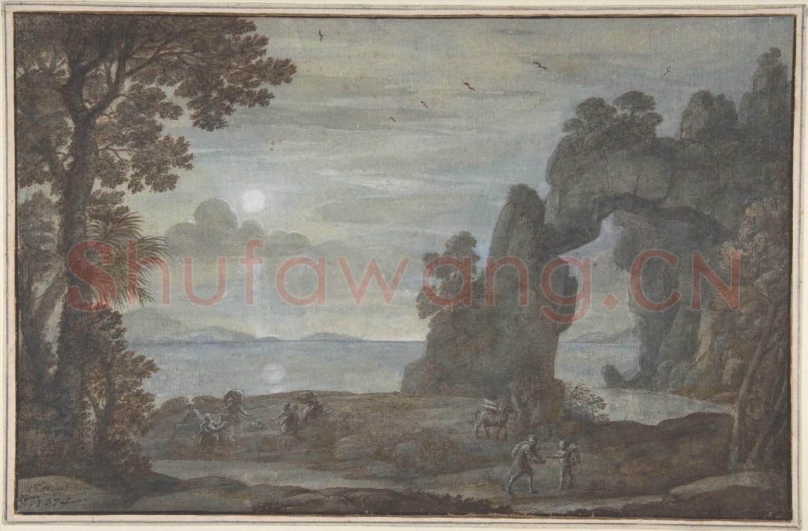 Claude Lorrain-Coast View with Perseus and the Origin of Coral.tif