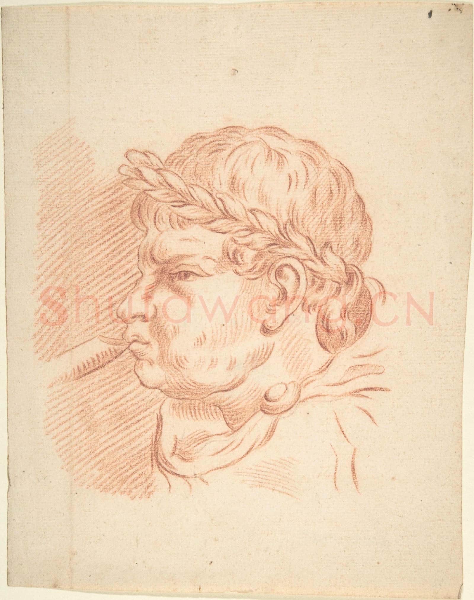 Copy after François Boucher-Drawing for La Colonne Trajane2.tif