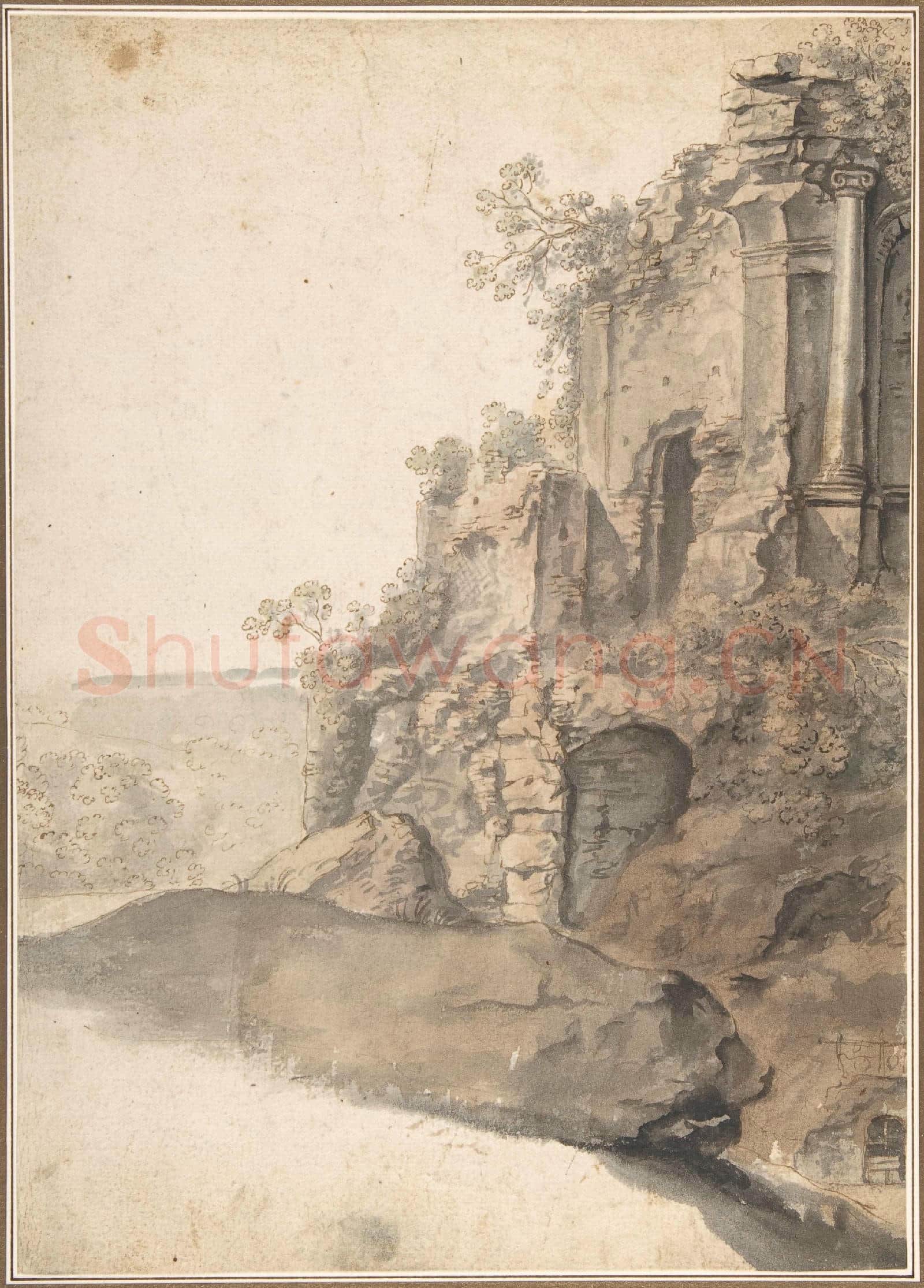 Cornelis van Poelenburch-Landscape with Roman Ruins.tif