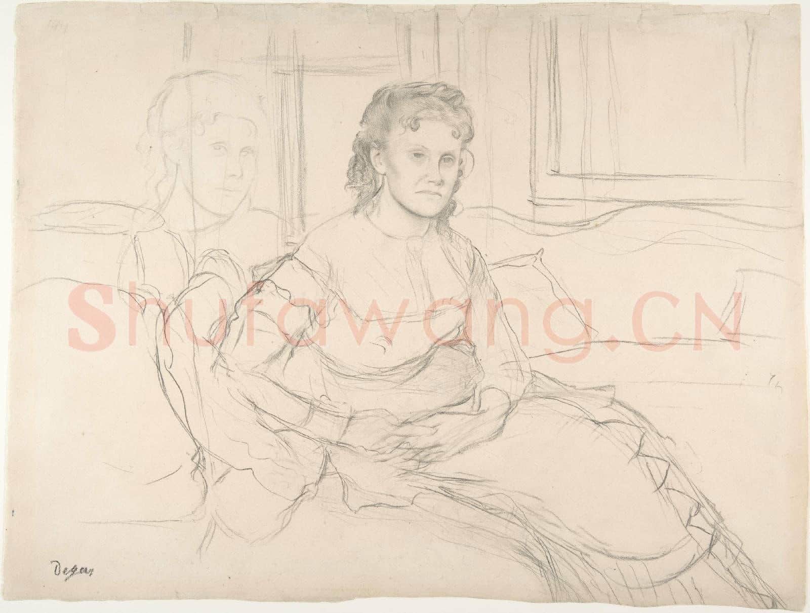 Edgar Degas-Study for Mme Théodore Gobillard.tif