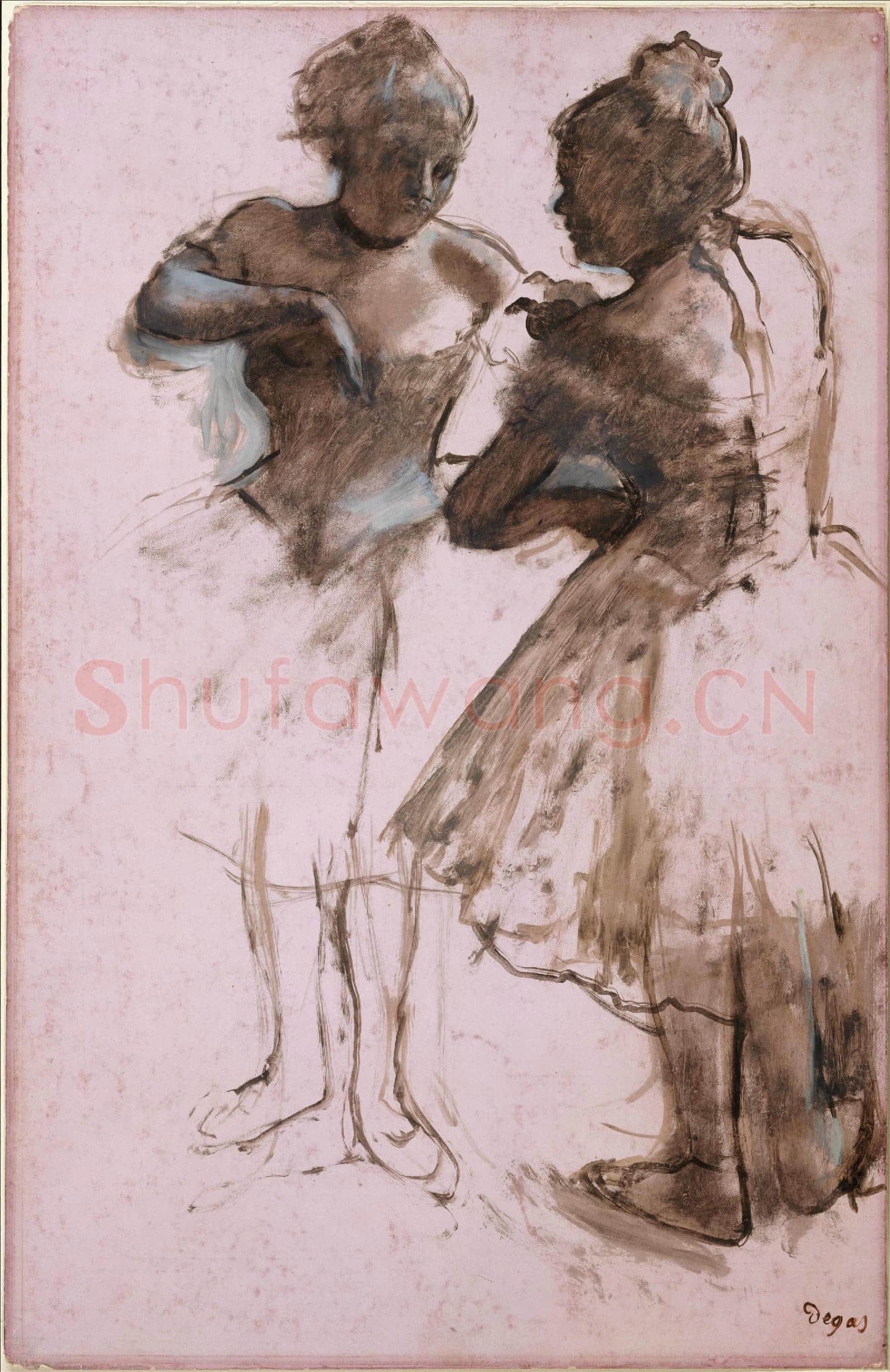 Edgar Degas-Two Dancers1.tif