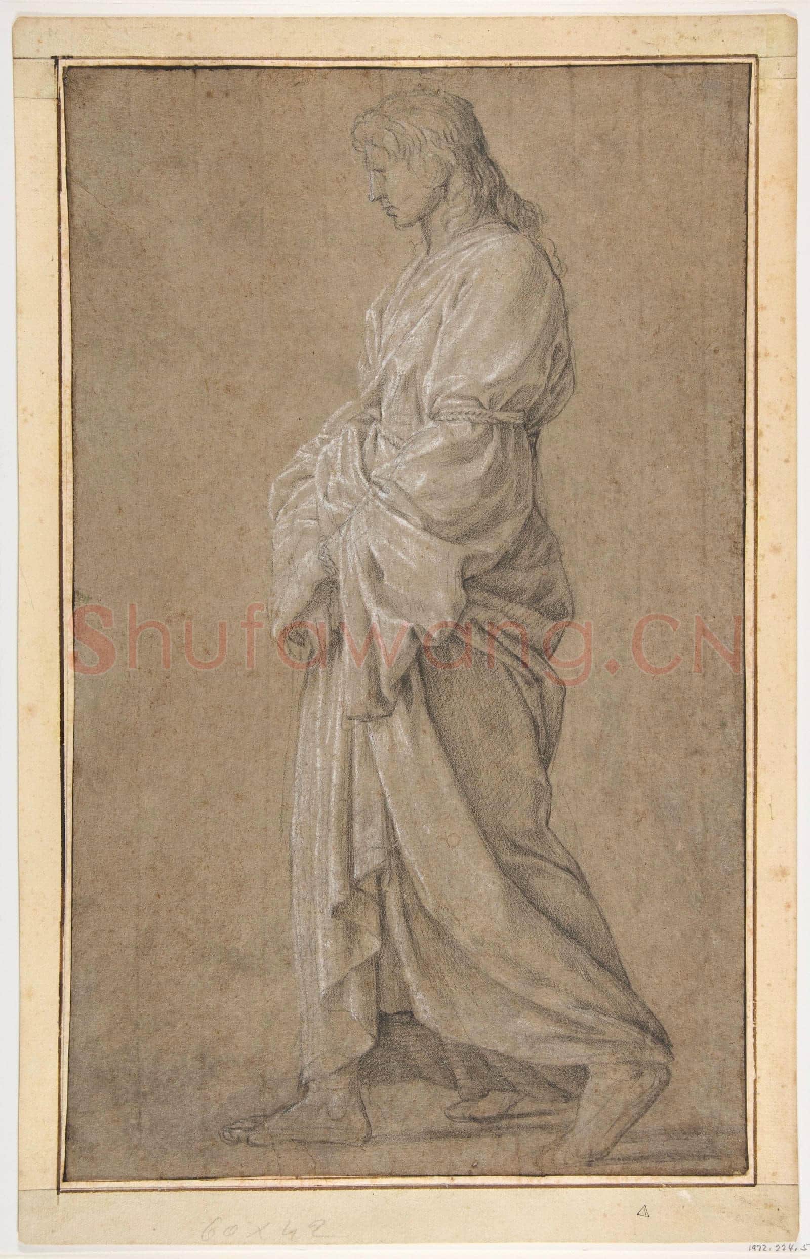 Eustache Le Sueur-Study for Saint Gervasius.tif