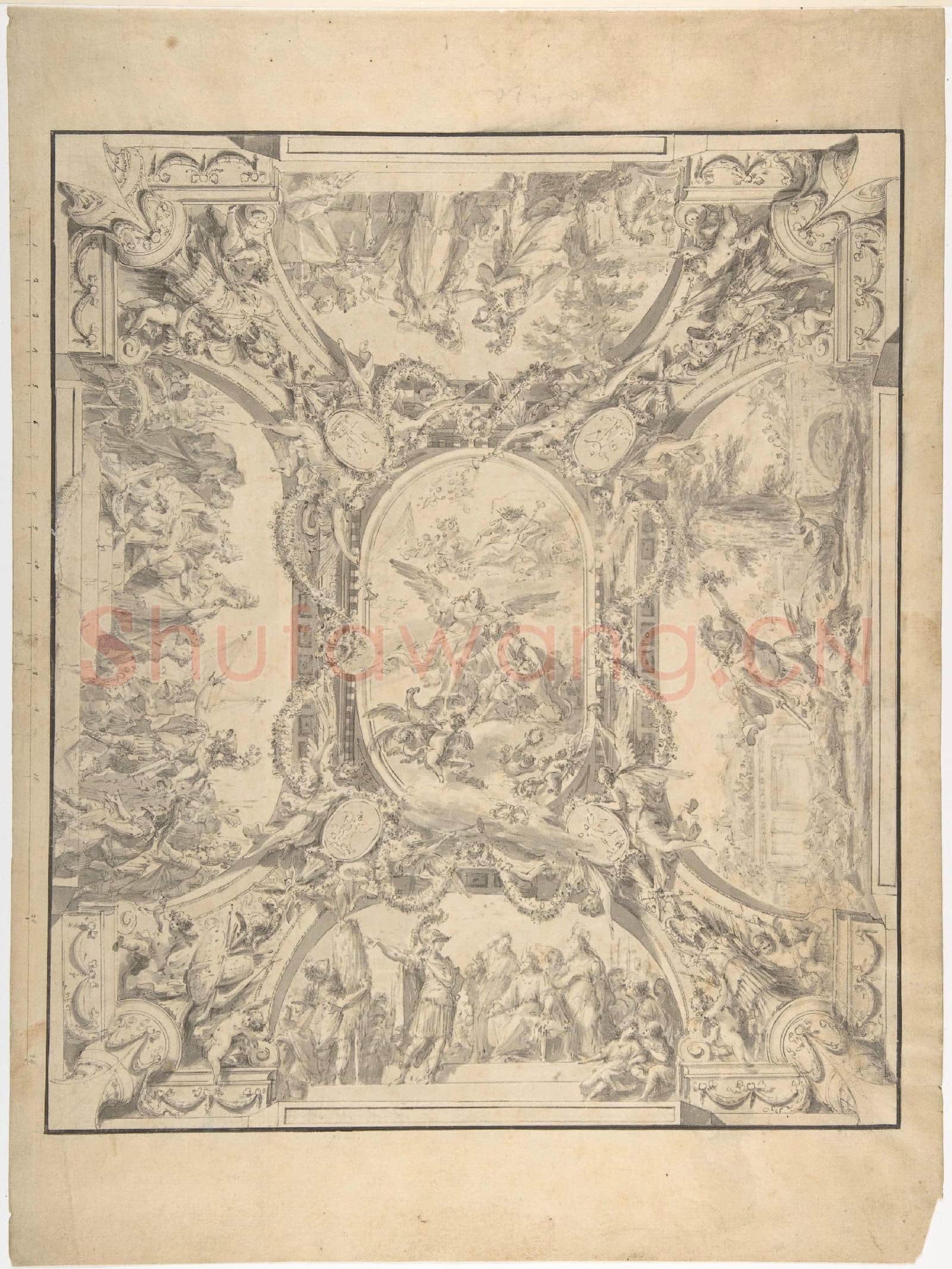 Fedele Fischetti-Design for a Ceiling Jason and the Golden Fleece.tif
