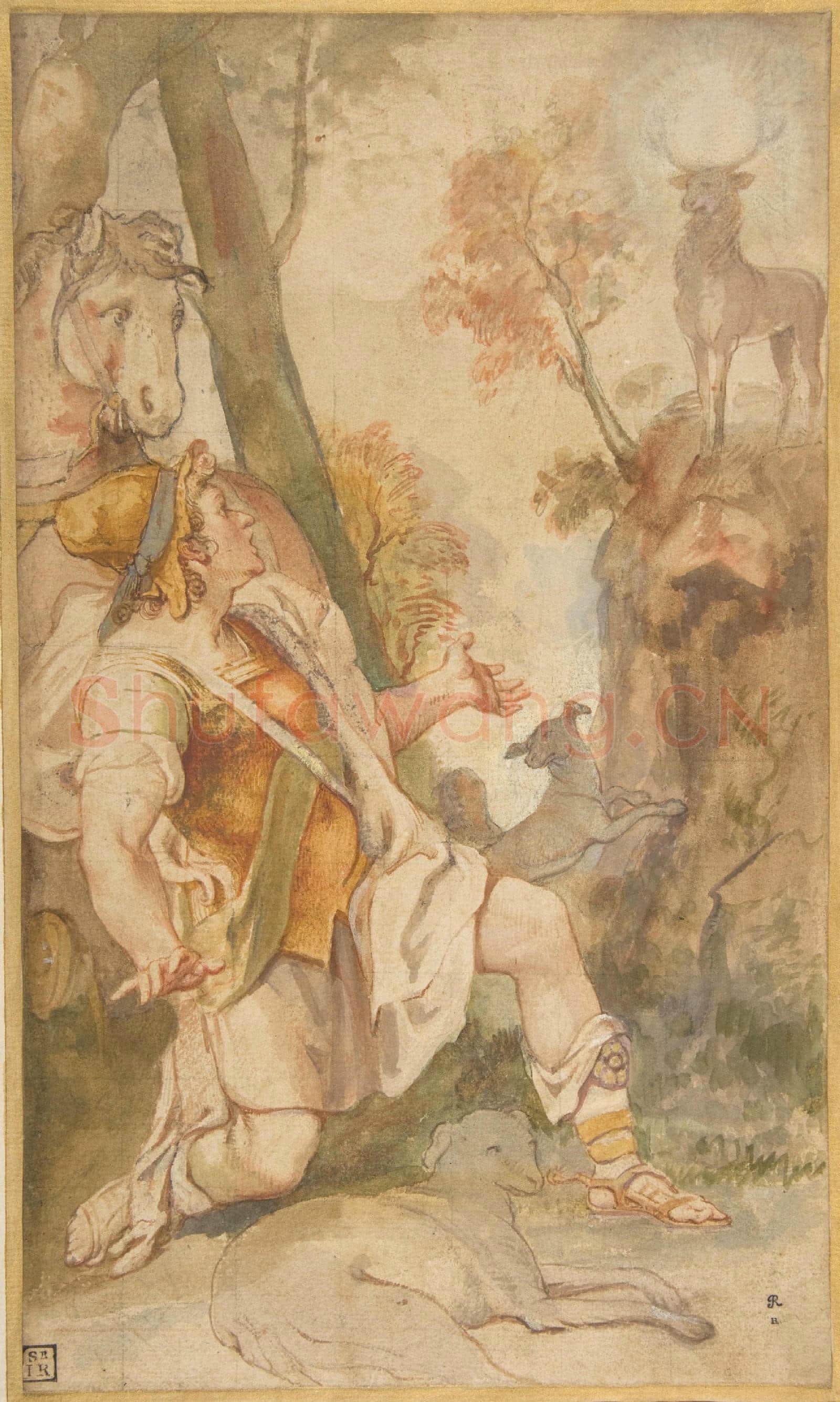 Federico Zuccaro-The Vision of Saint Eustace.tif