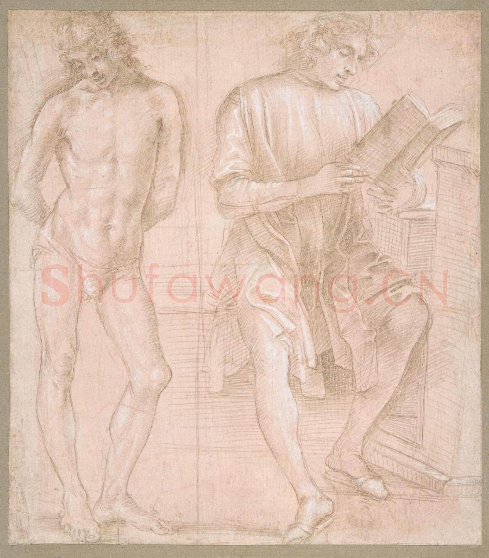 Filippino Lippi-Standing Youth with Hands Behind His Back.tif