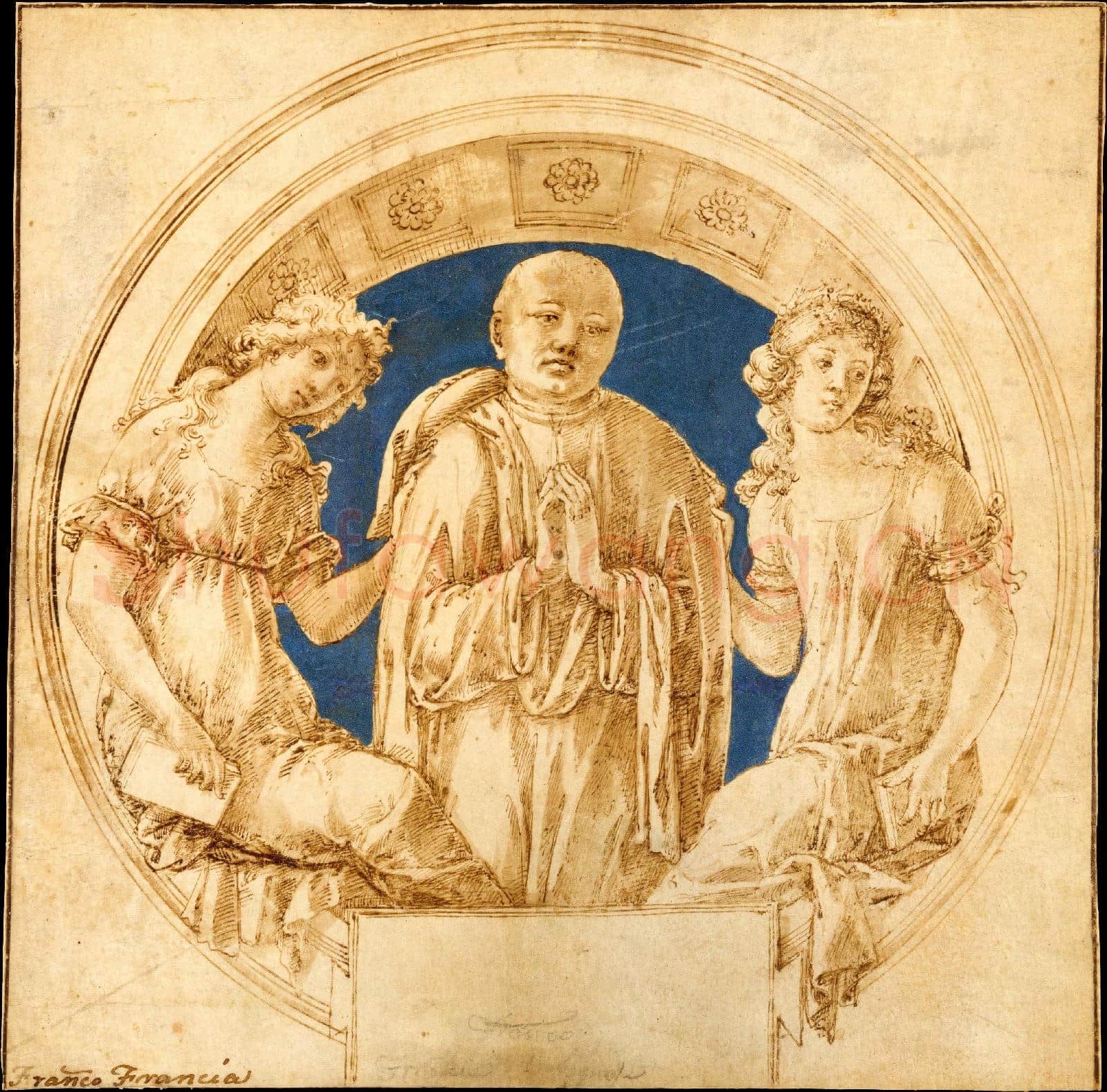 Francesco di Giorgio Martini-Design for a Wall Monument.tif