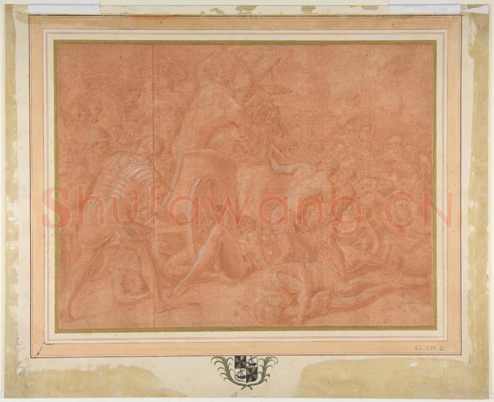 Francesco Primaticcio-Ulysses and His Companions Fighting the Cicones.tif