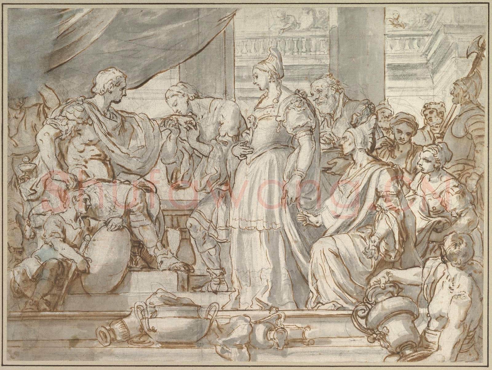 Francesco Solimena-The Continence of Scipio.tif