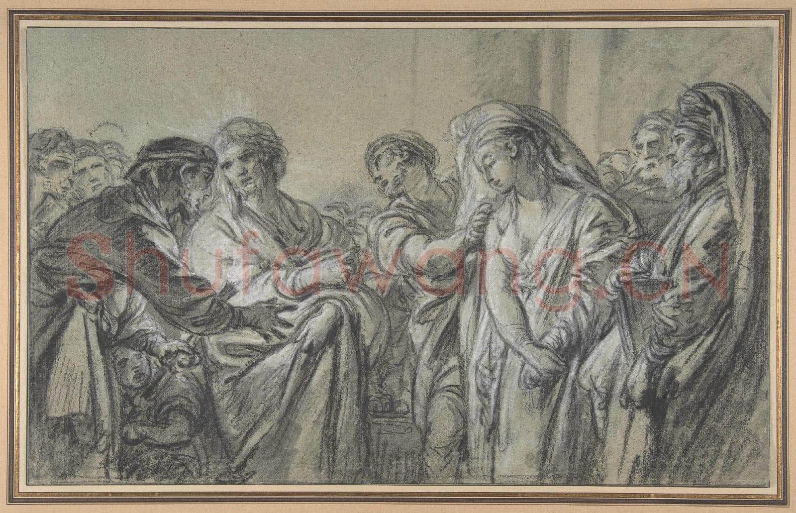 François Boucher-Christ and the Woman Taken in Adultery.tif