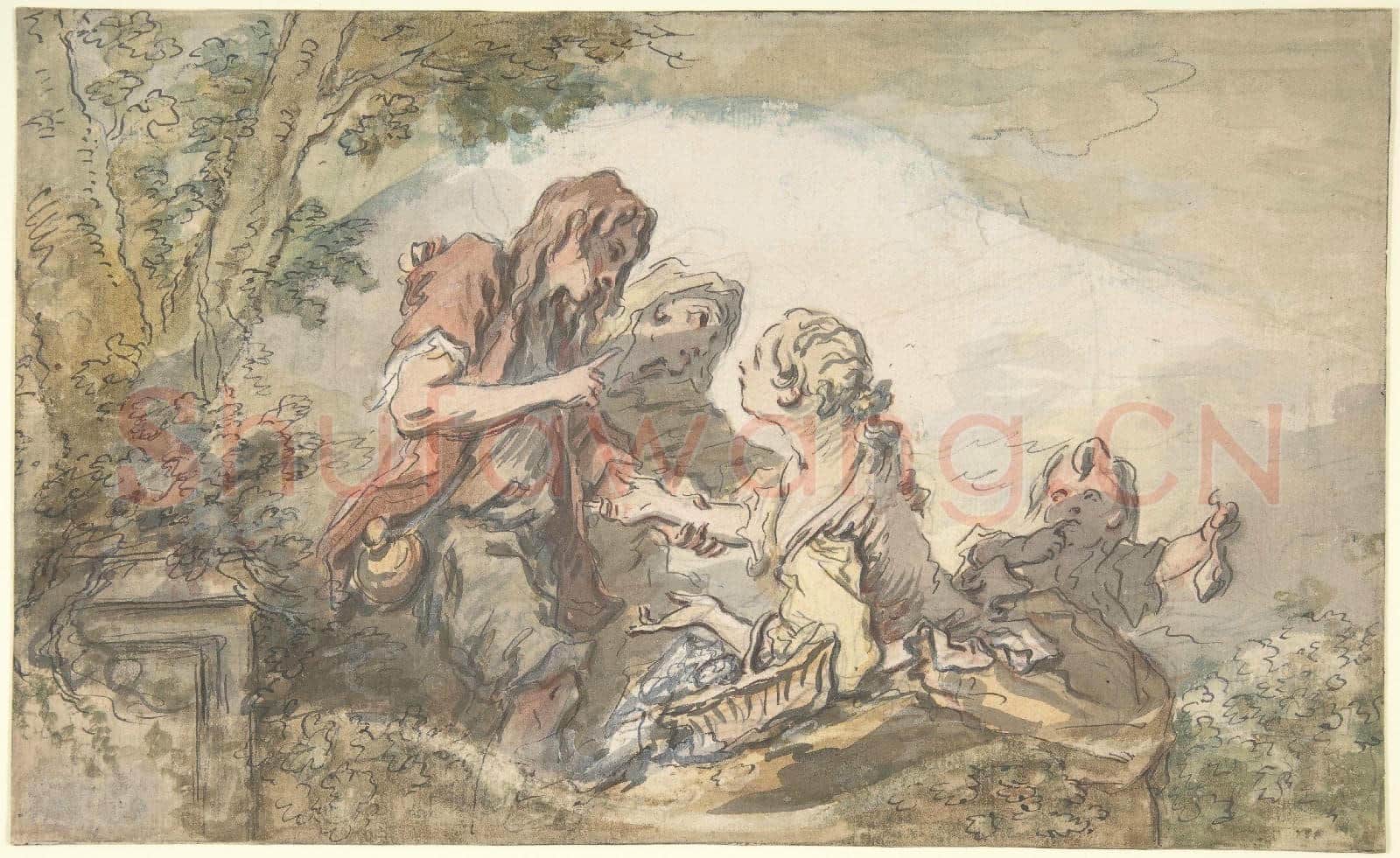 François Boucher-The Fortune Teller.tif