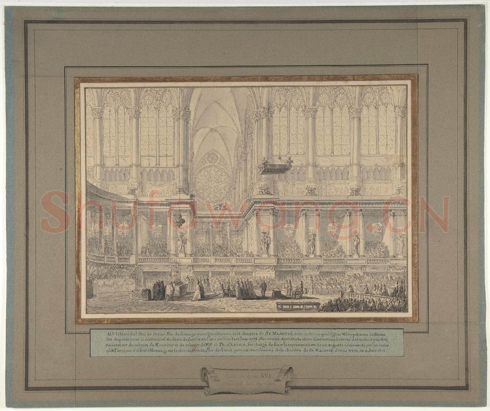 François Joseph Belanger-The Anointing of Louis XVI.tif