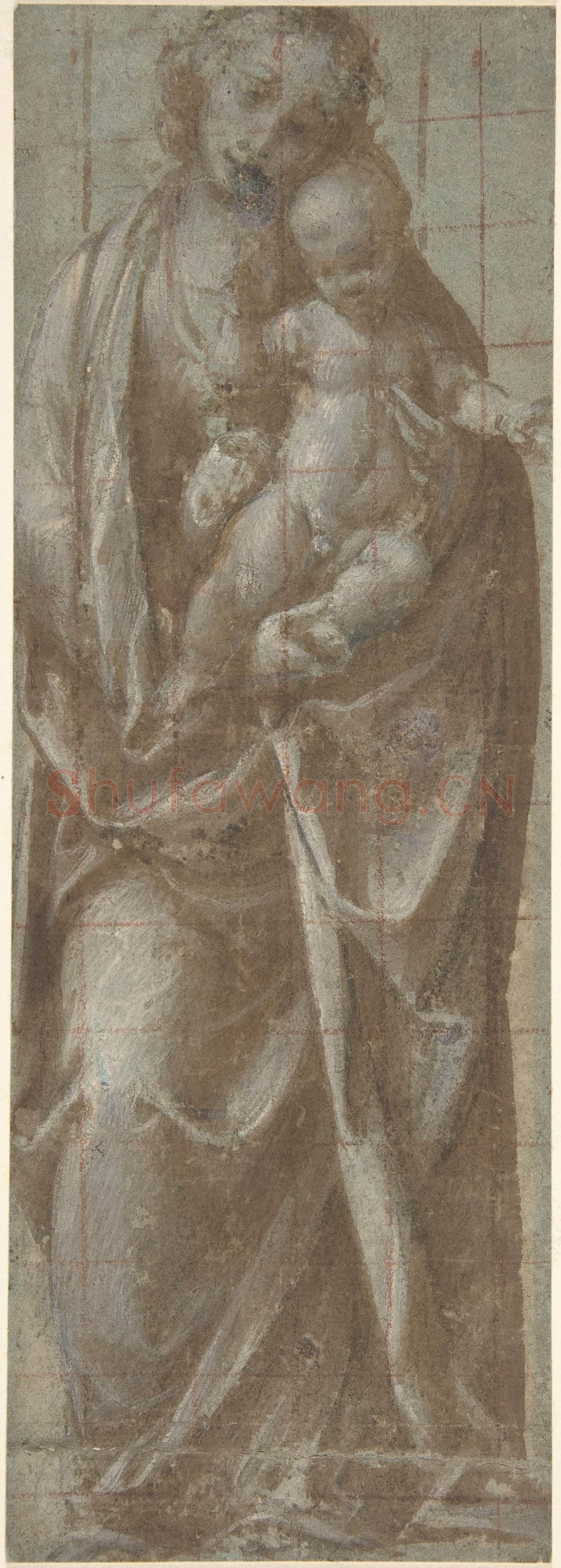 Gaudenzio Ferrari-Standing Virgin Holding the Christ Child.tif