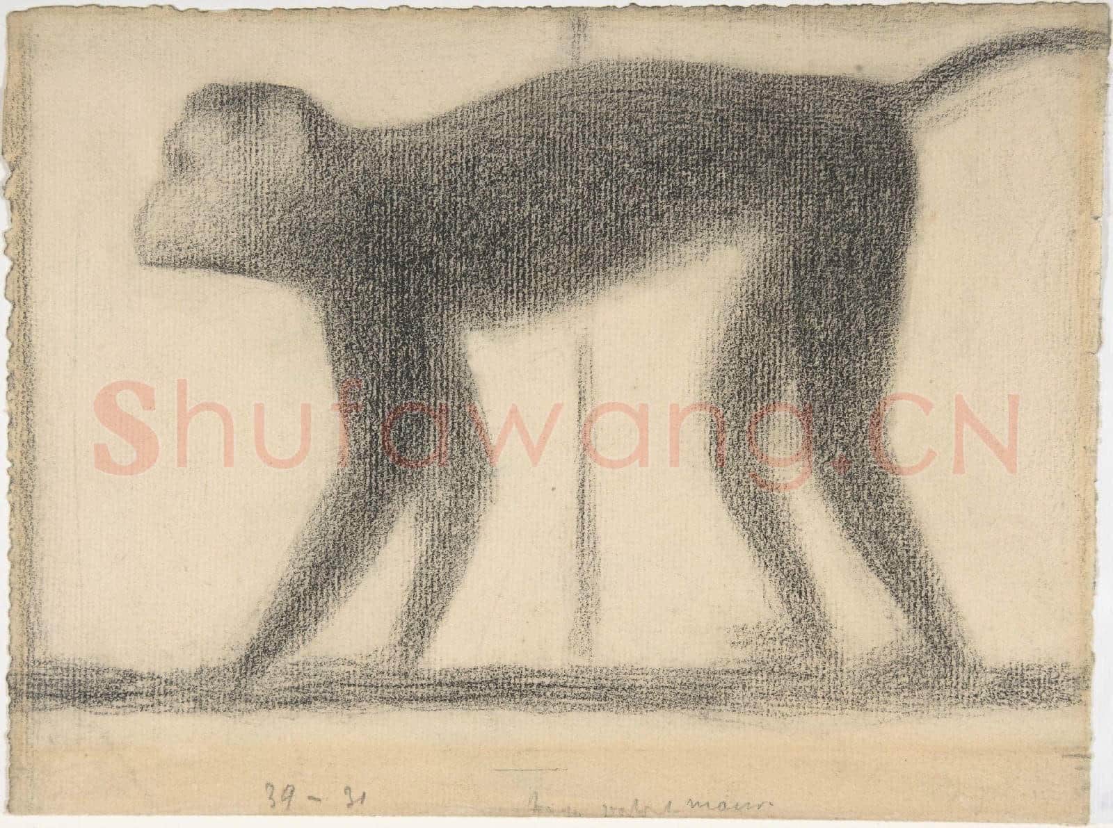 Georges Seurat-Monkey.tif