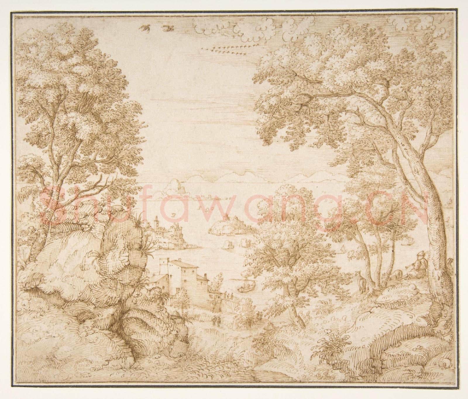Gherardo Cibo-Coastal Landscape.tif